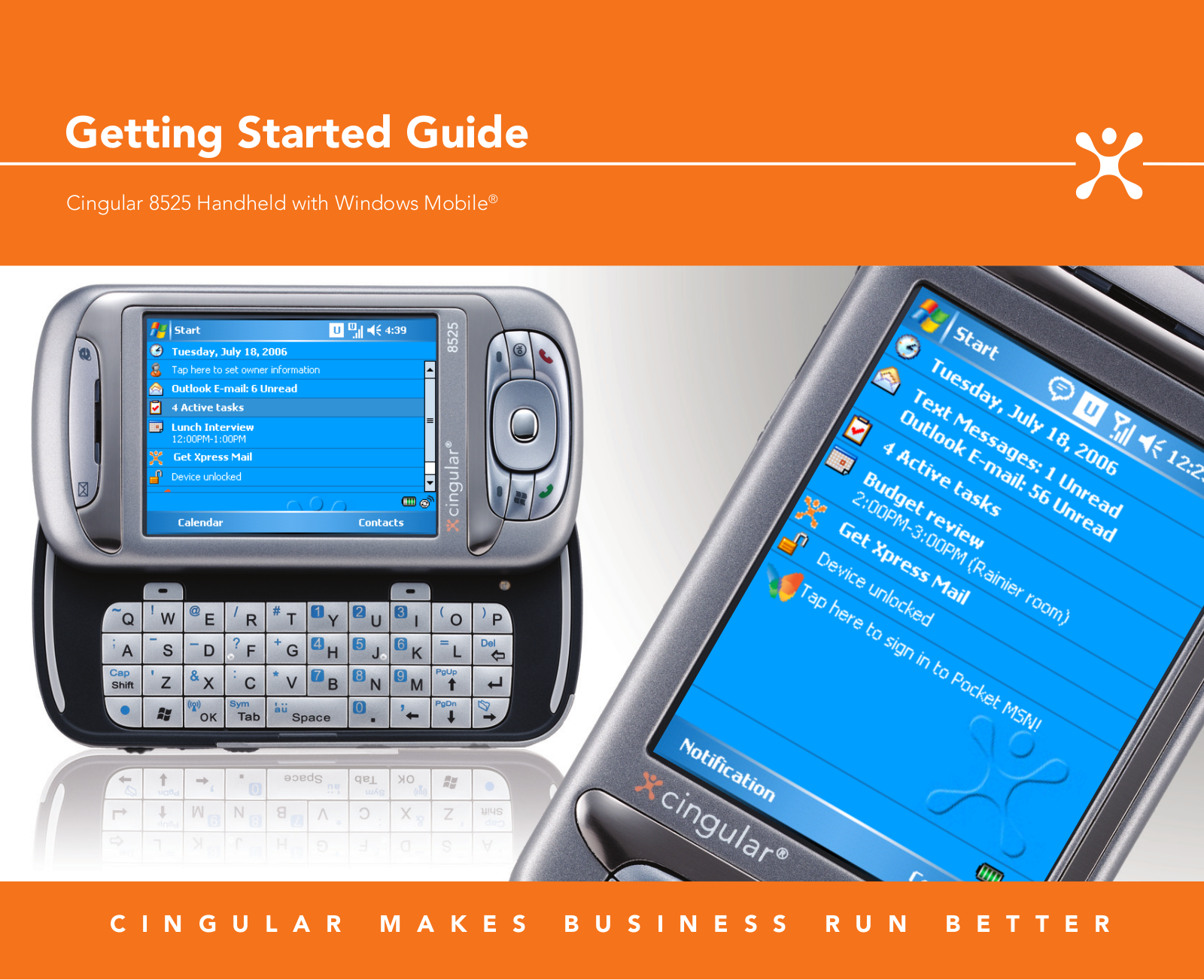 AT&T Cingular 8525 Getting Started Guide