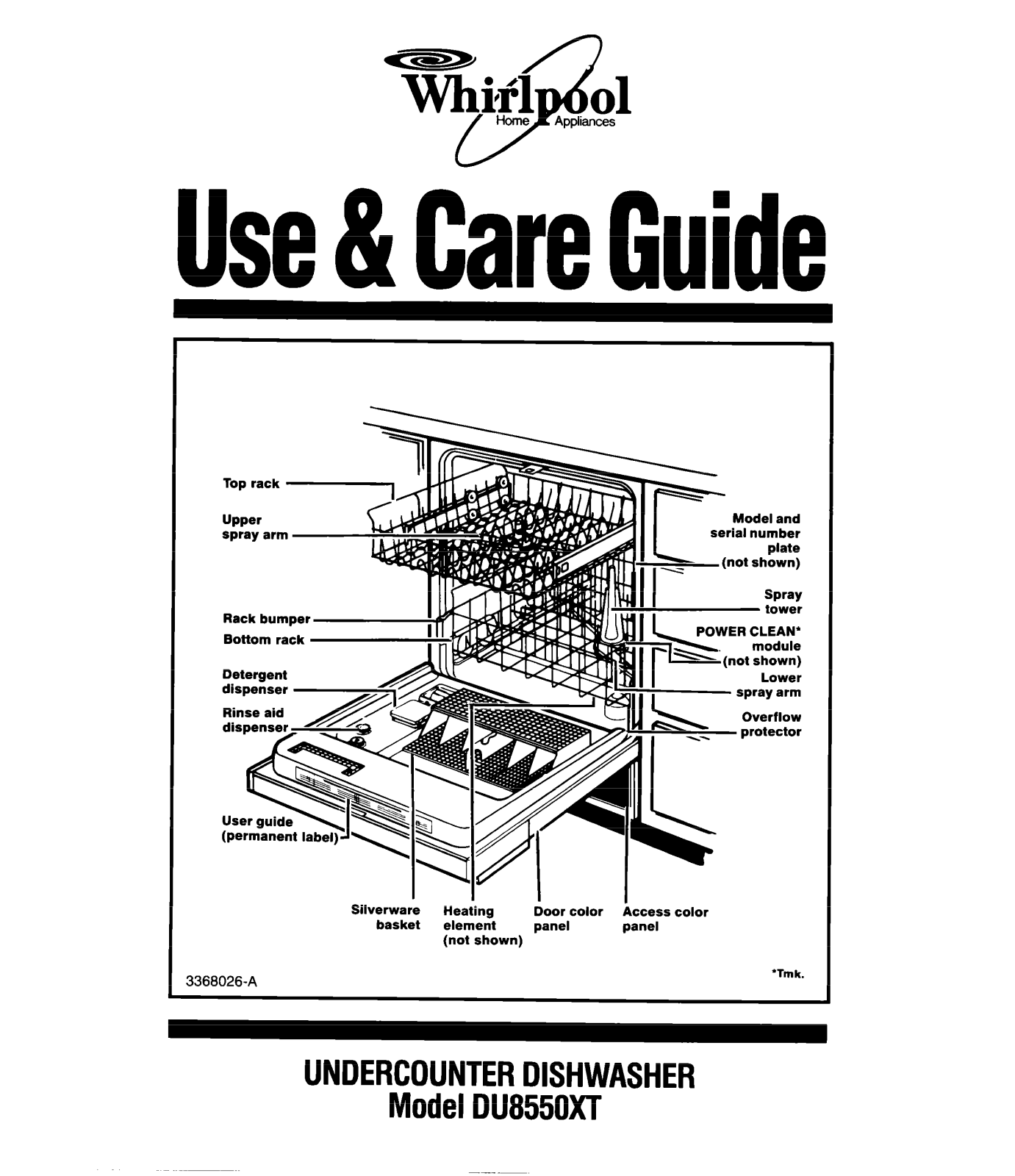 Whirlpool DU8550XT User Manual - ManualMachine.com