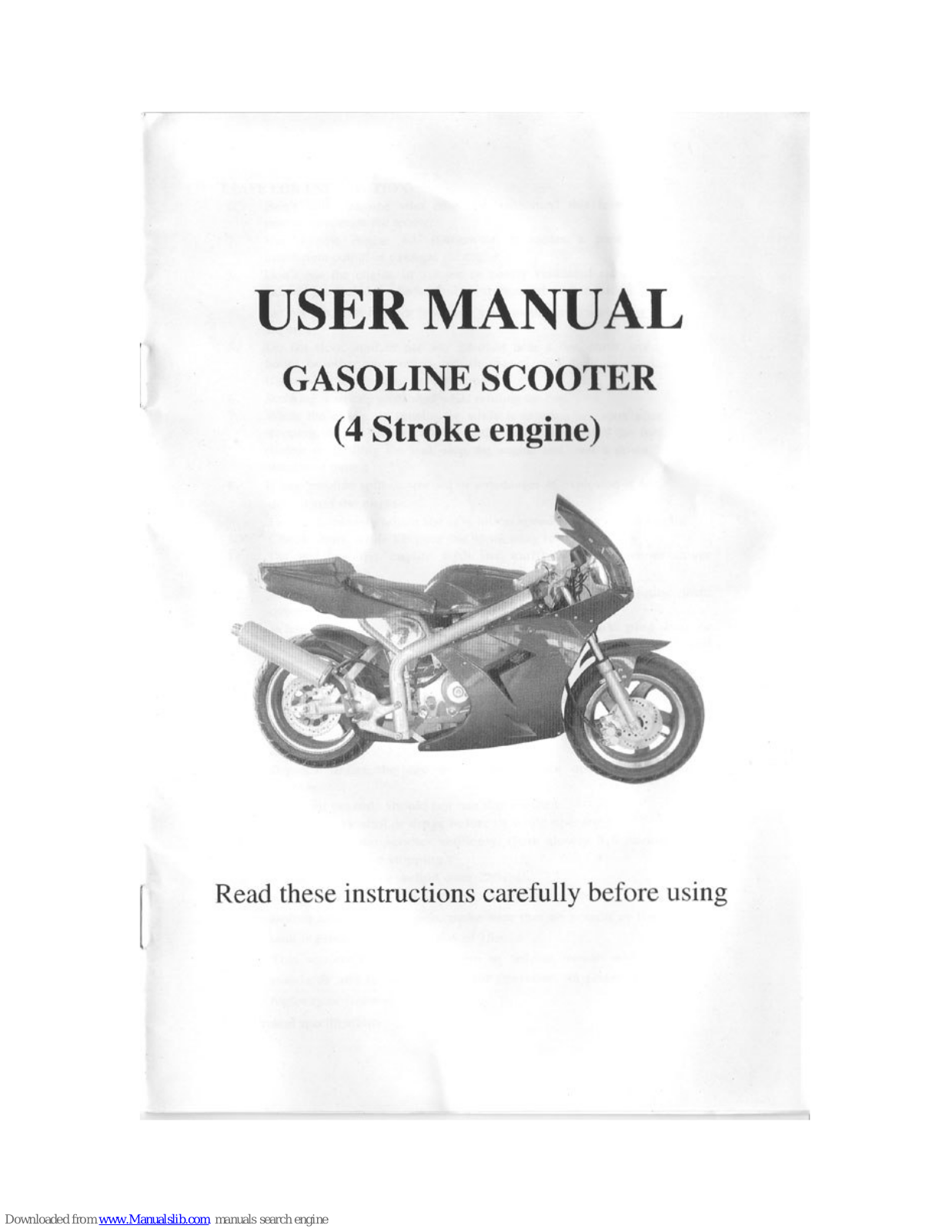 Motobravo X17, X18 User Manual