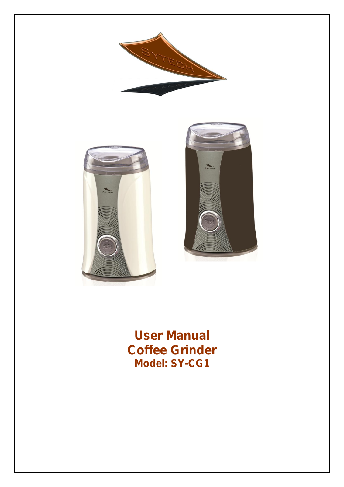 Sytech SY-CG1 User Manual - ManualMachine.com