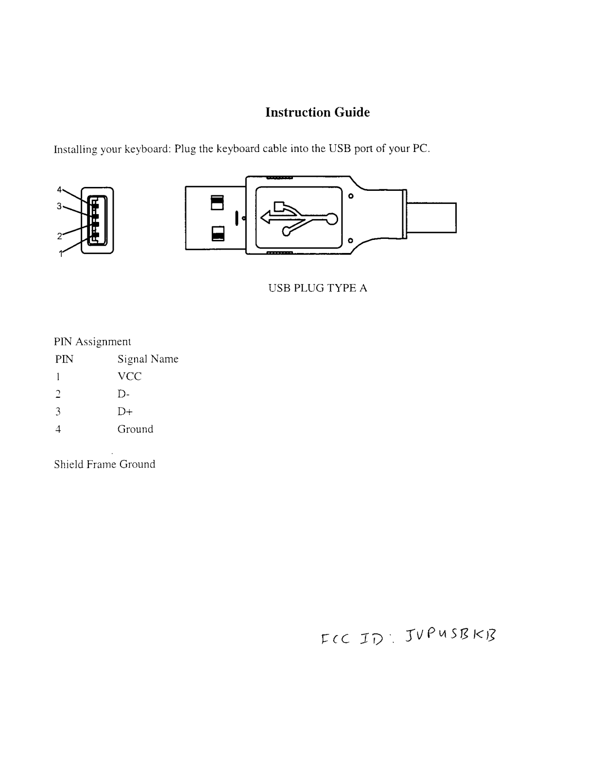 Benq USBKB Users Manual