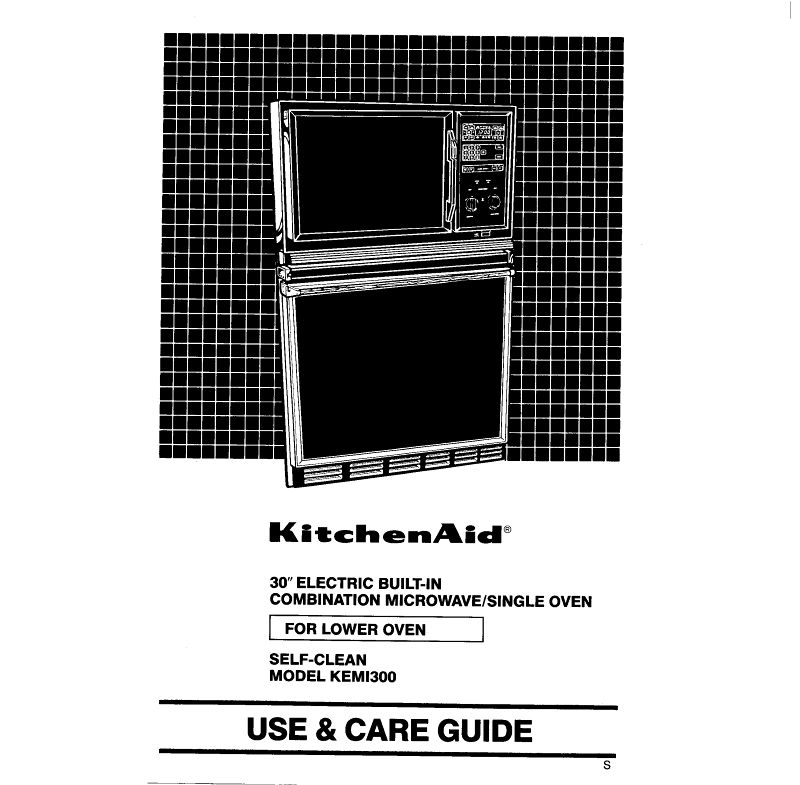 KitchenAid KEMI300 User Manual