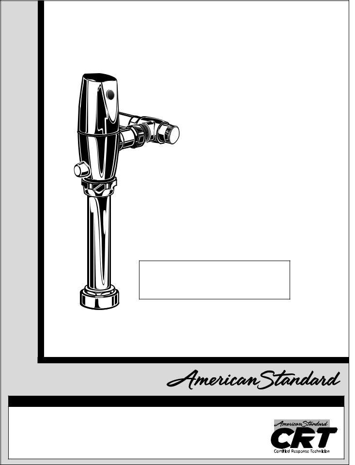 American Standard 6065.111, 6066.111, 6065.521, 6065.121, 6066.121 Installation Manual