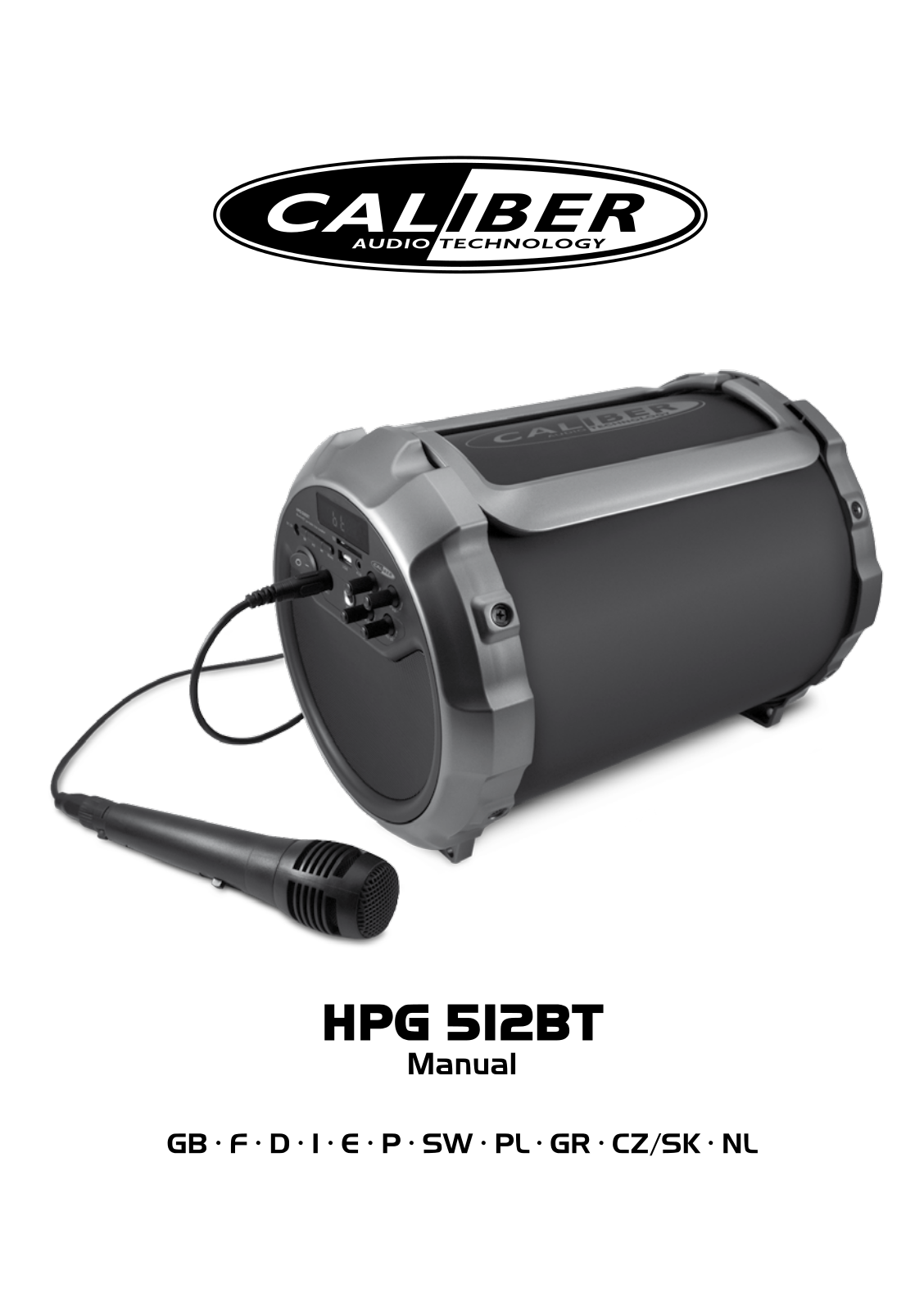 Caliber Audio Technology HPG512BT User Manual