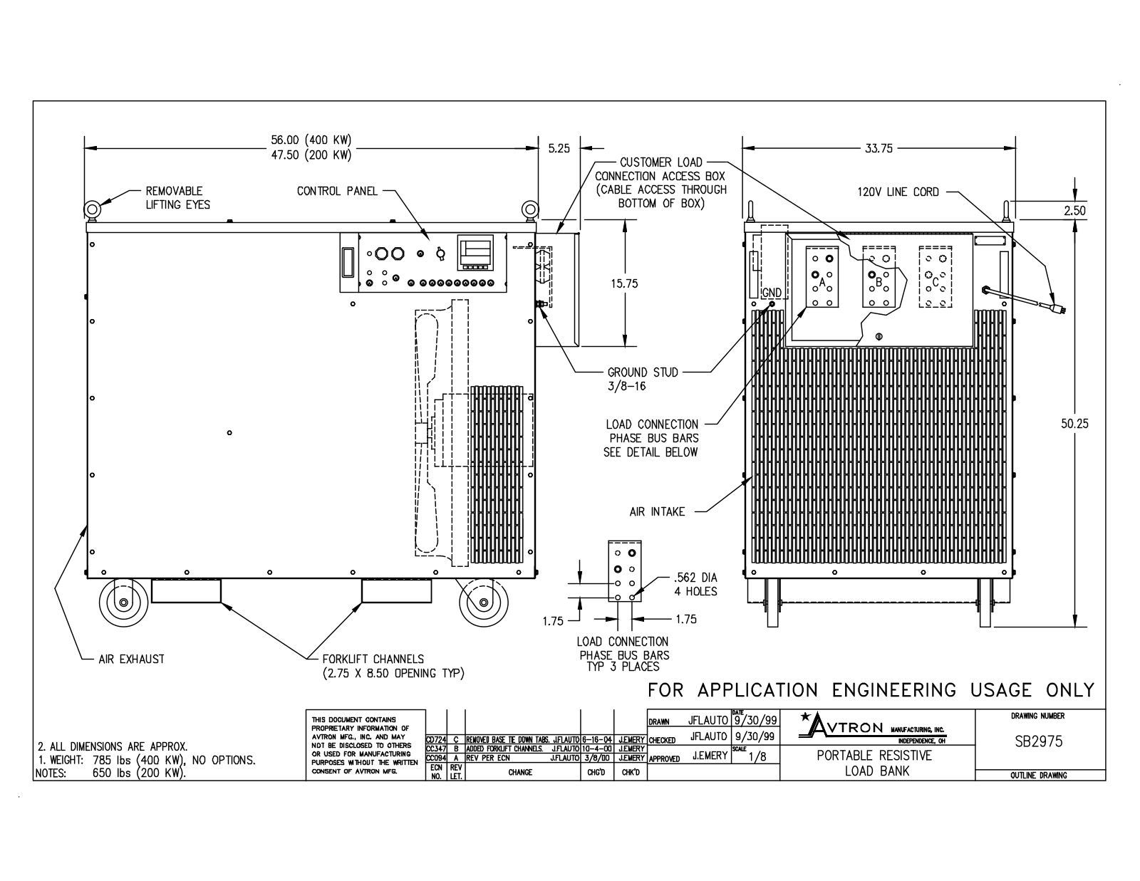 Emerson LPH200, LPH400 Diagrams and Drawings