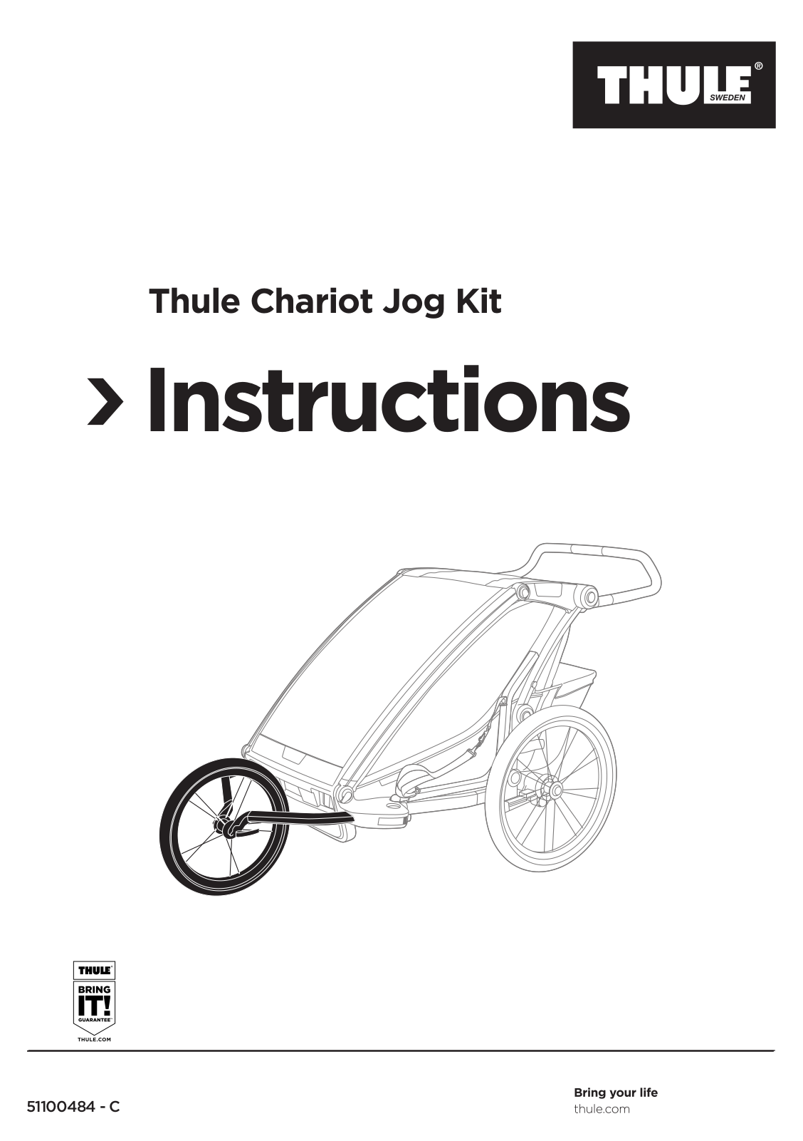 Thule Chariot Jog Kit Instructions