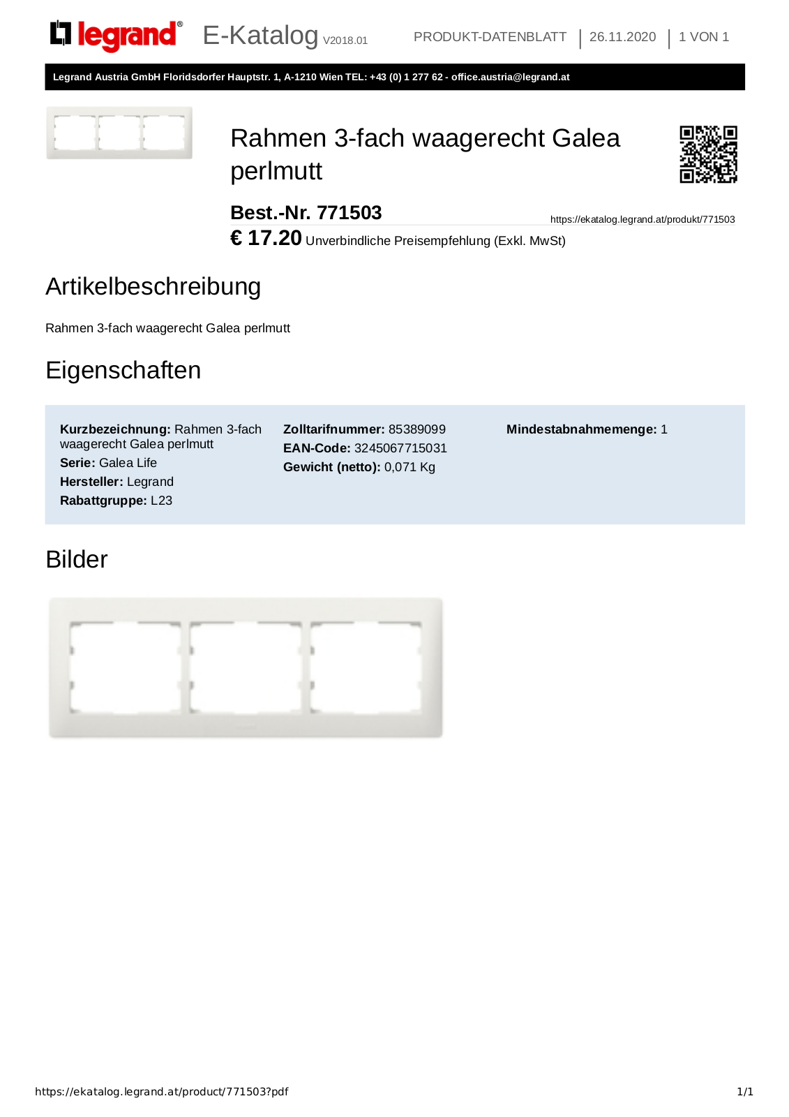 Legrand 771503 User Manual - ManualMachine.com