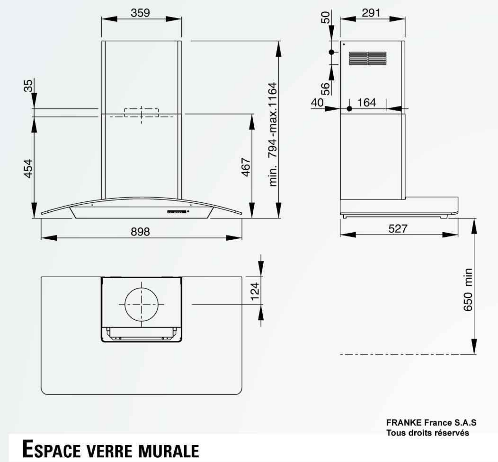 ROBLIN ESPACE VERRE MURALE User Manual