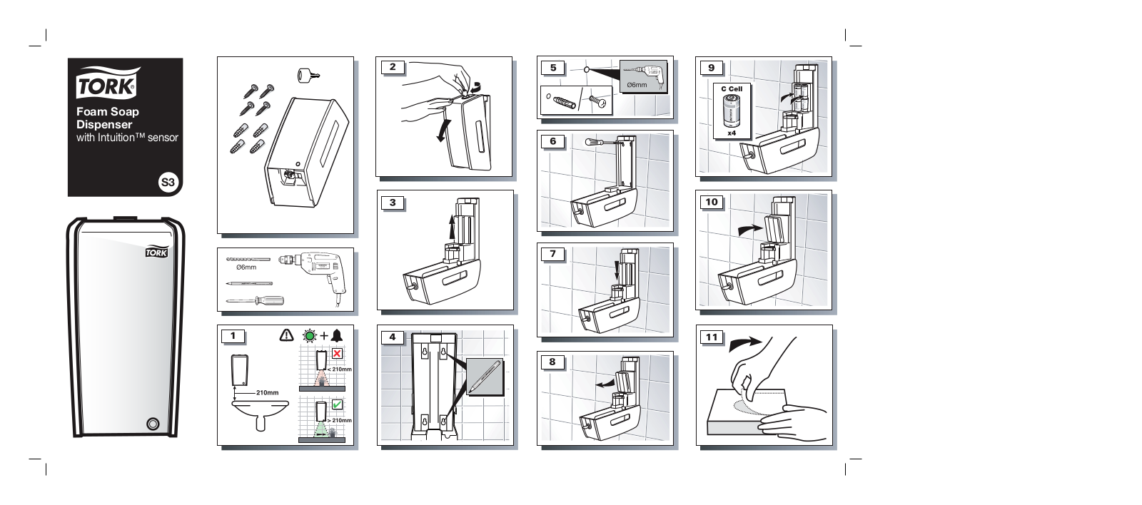 Tork 453000 S3 User Manual