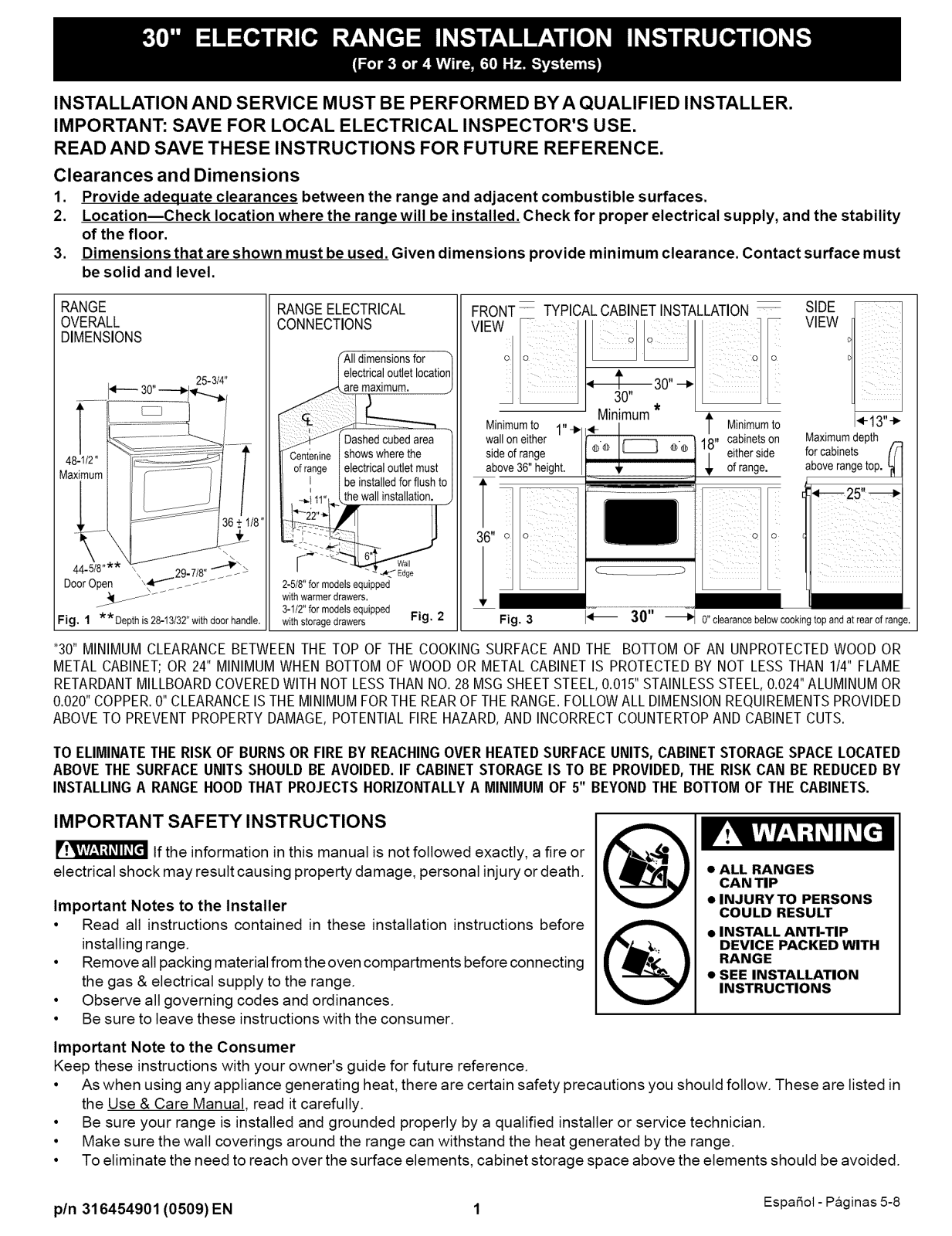 Kenmore 79096569600, 79096022405 Installation Guide - ManualMachine.com