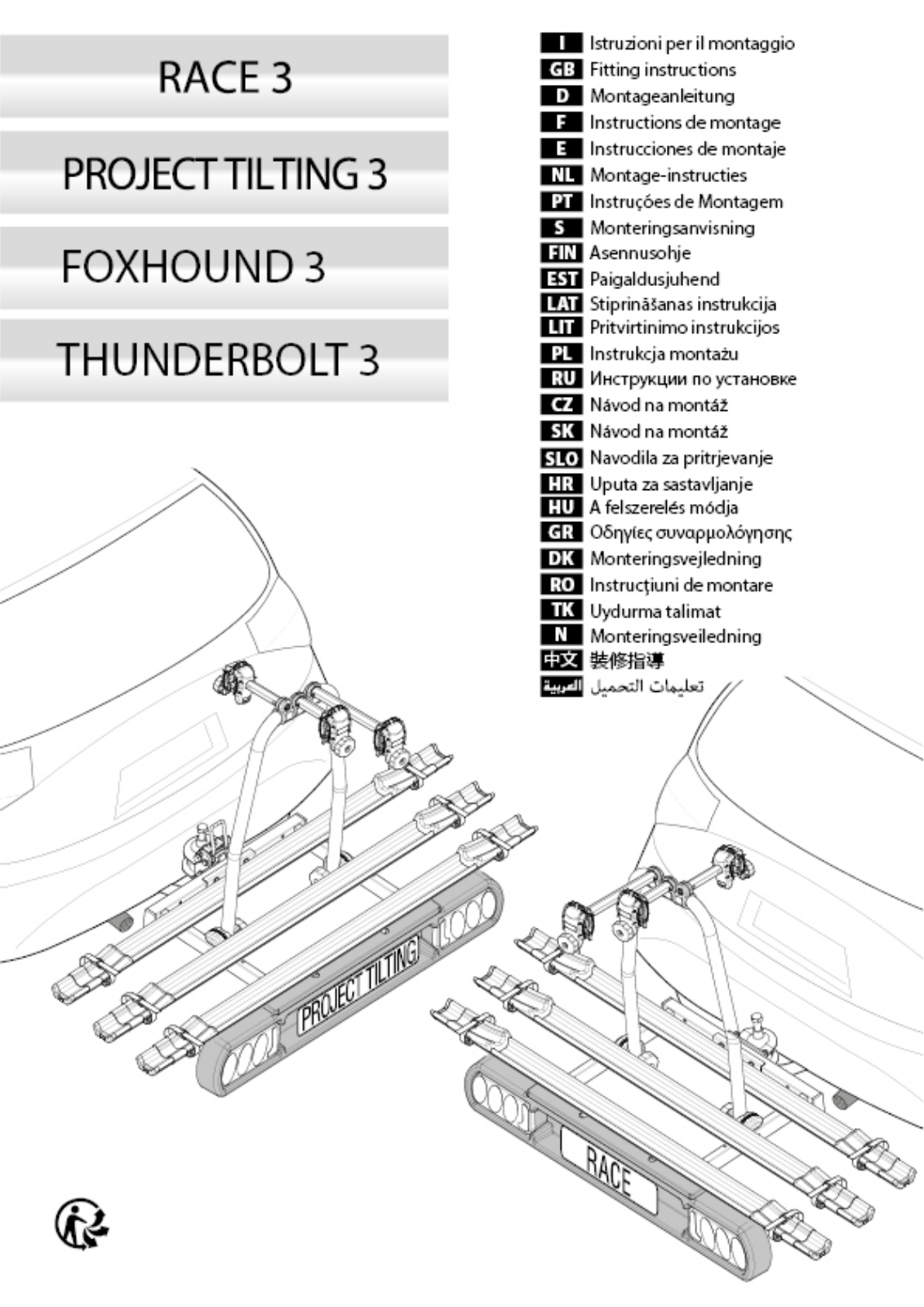 Menabo Project Tilting 3 User Manual