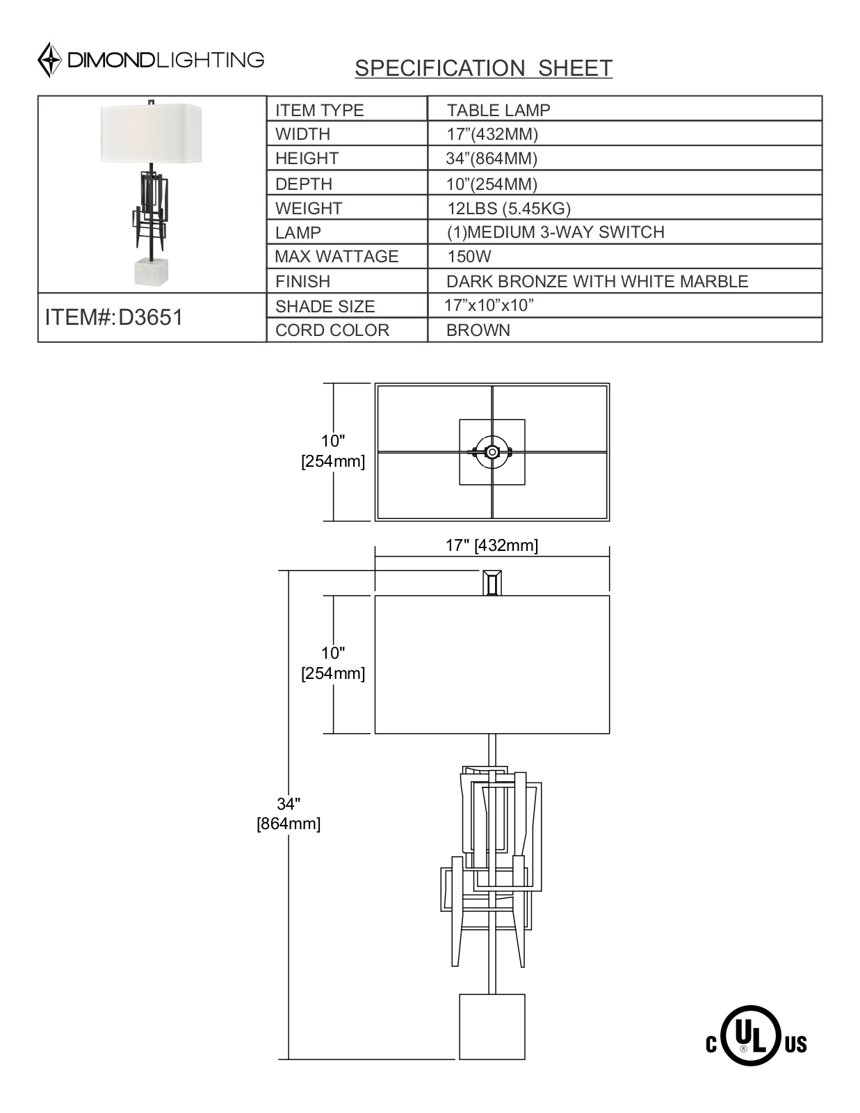 ELK Home D3651 User Manual