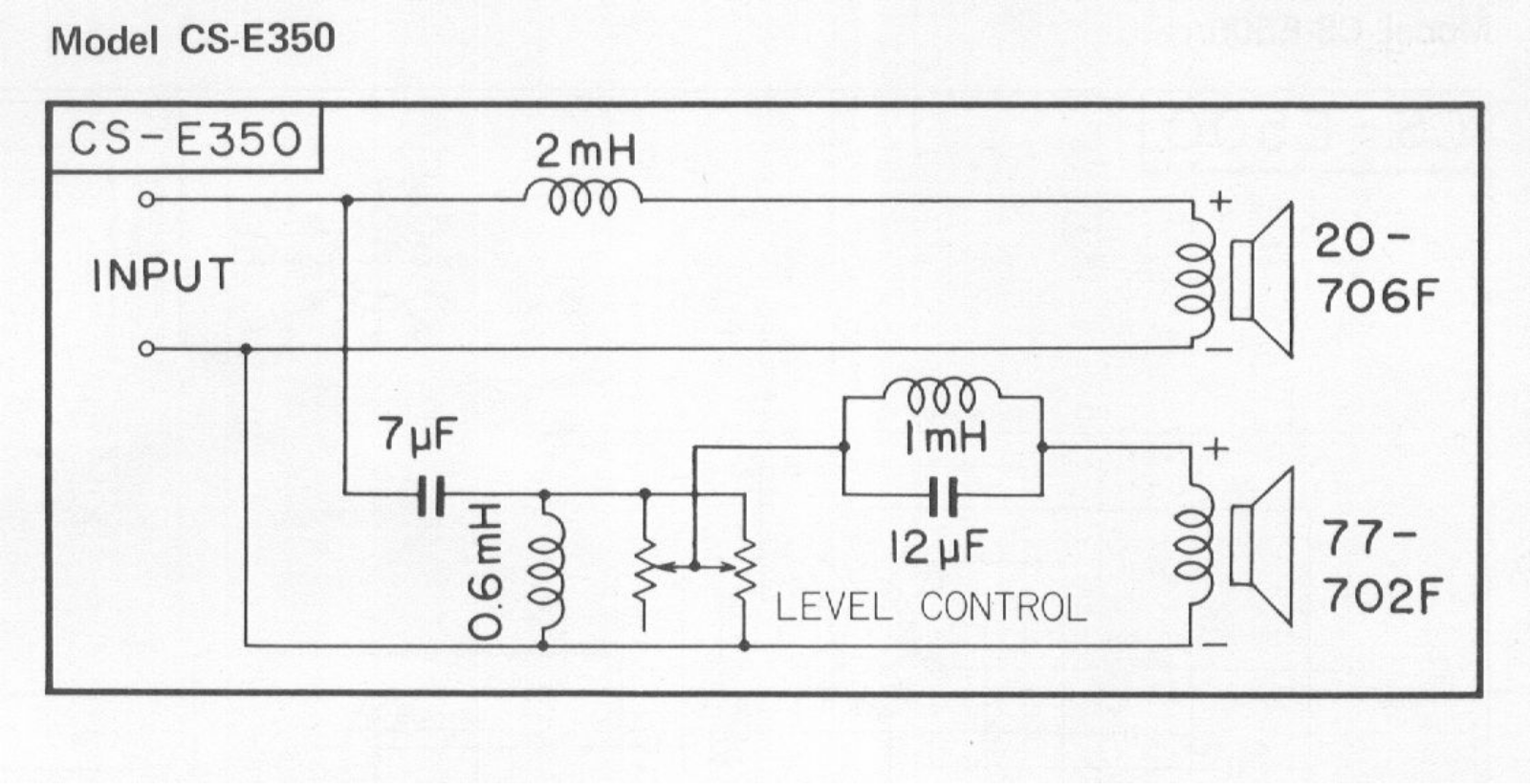 Pioneer CSE-350 Schematic