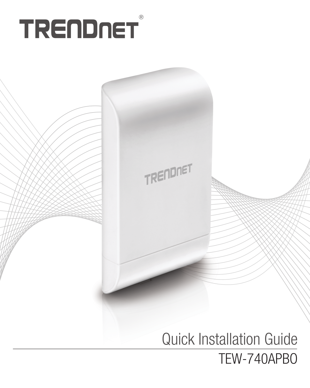 Trendnet TEW-740APBO Quick Installation Guide