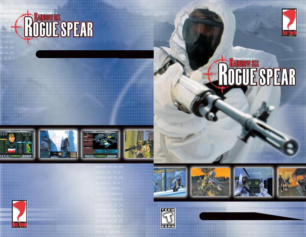 Games PC TOM CLANCY S-RAINBOW SIX-ROGUE SPEAR User Manual