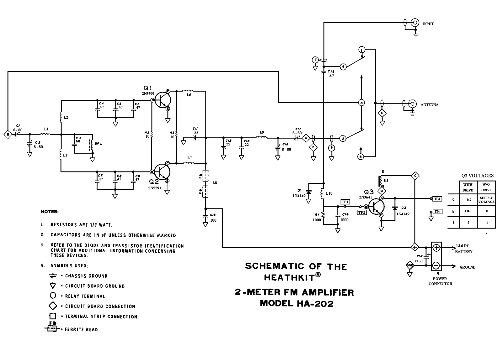 Heathkit HA-202 Schematic