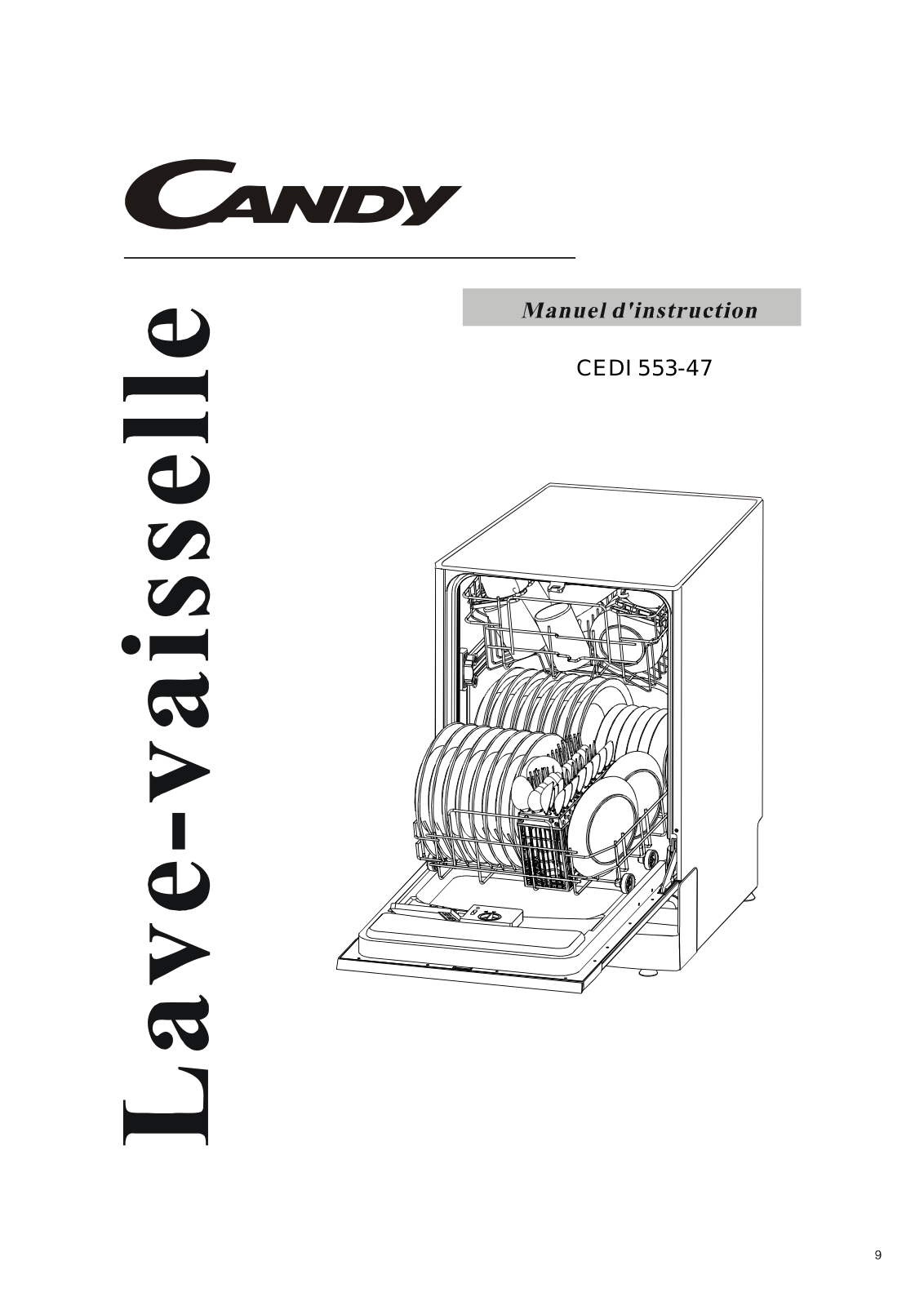 CANDY CEDI553 User Manual