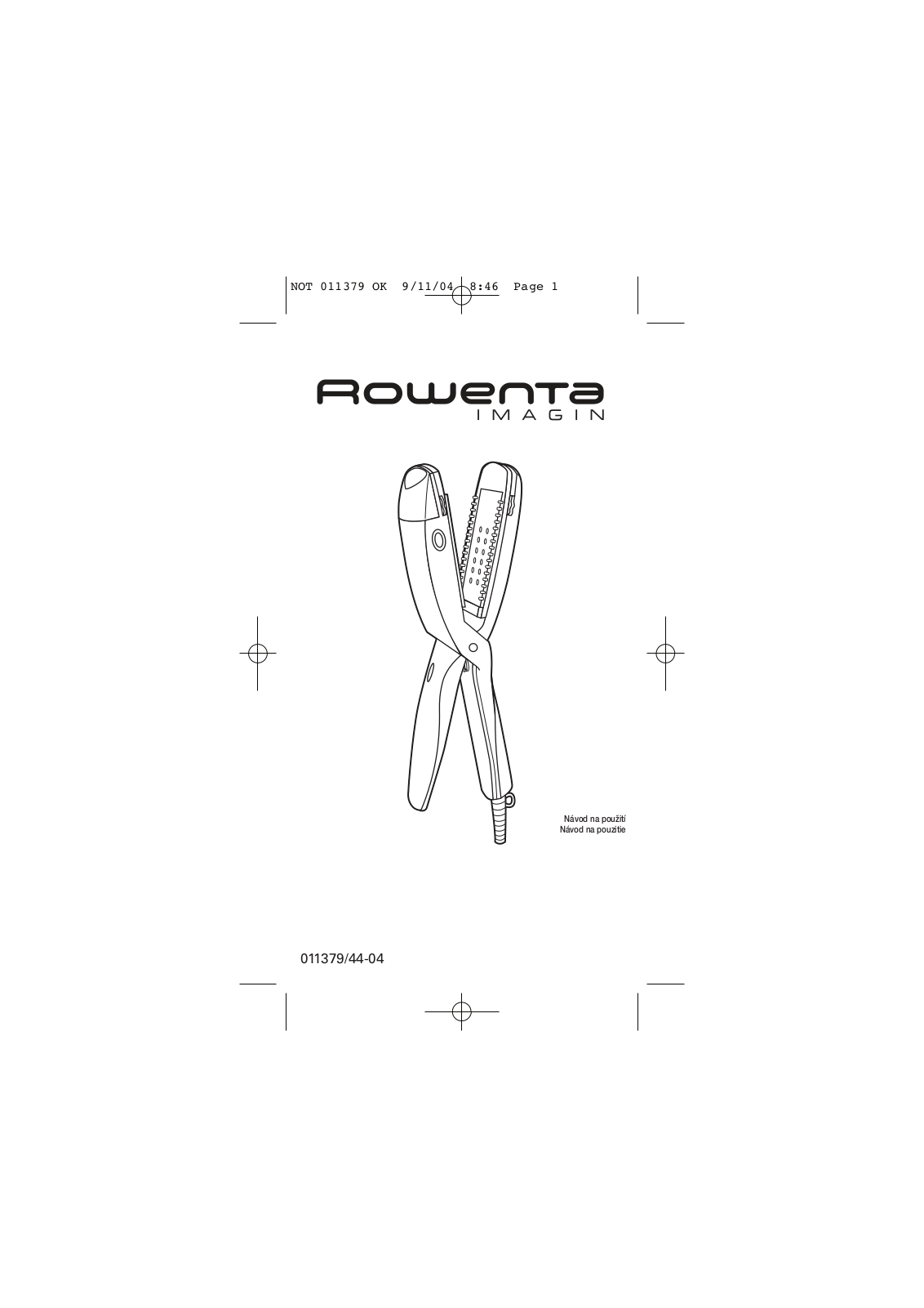 Rowenta CF7052D0, CF 7050D0 User Manual