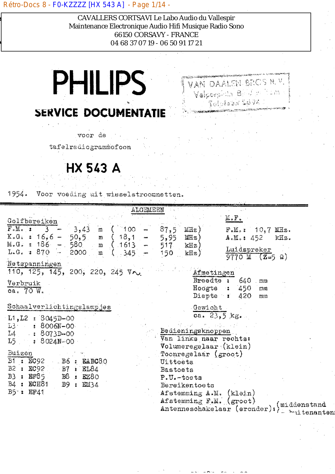 Philips hx 543 a Datasheet - ManualMachine.com