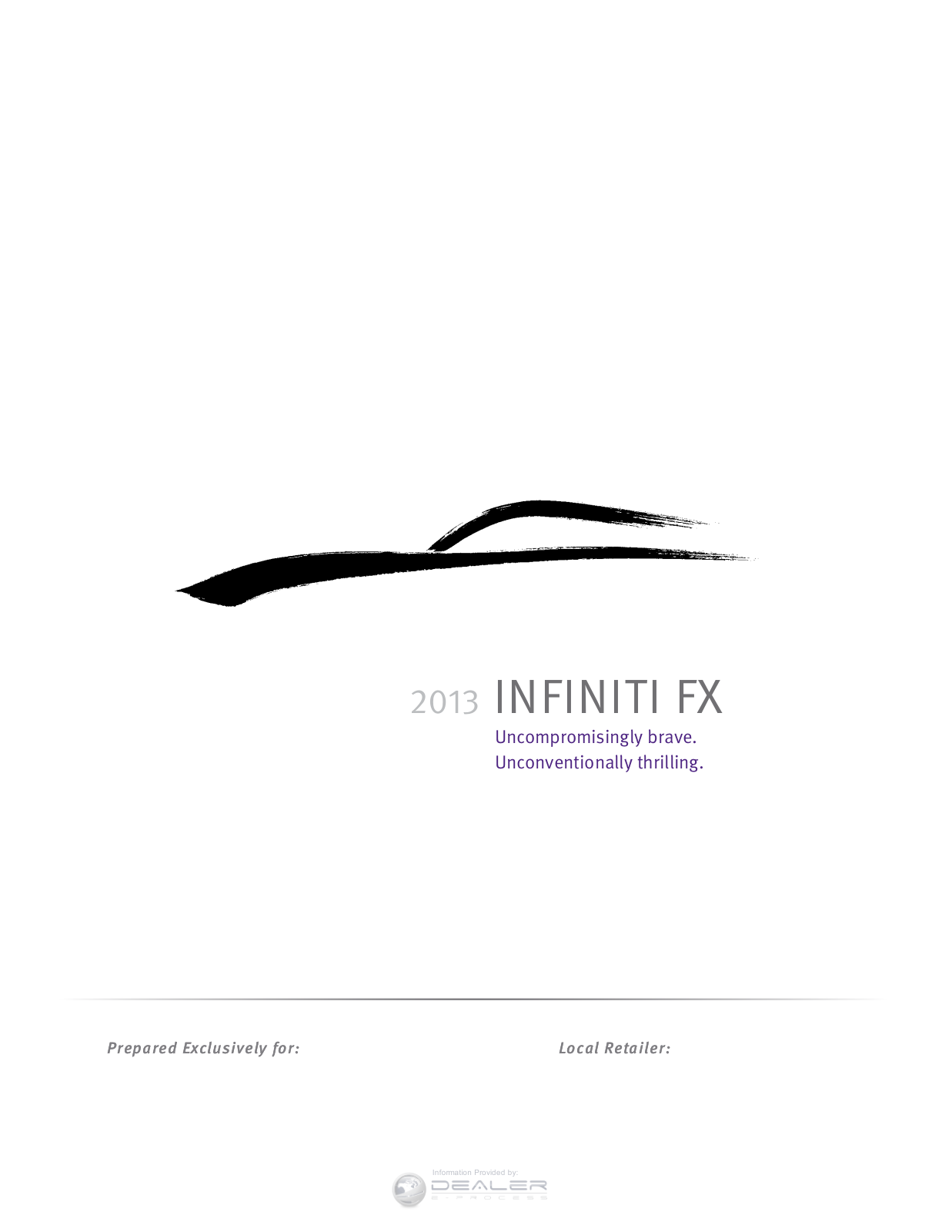 Infiniti Fx 2013 Owner's Manual