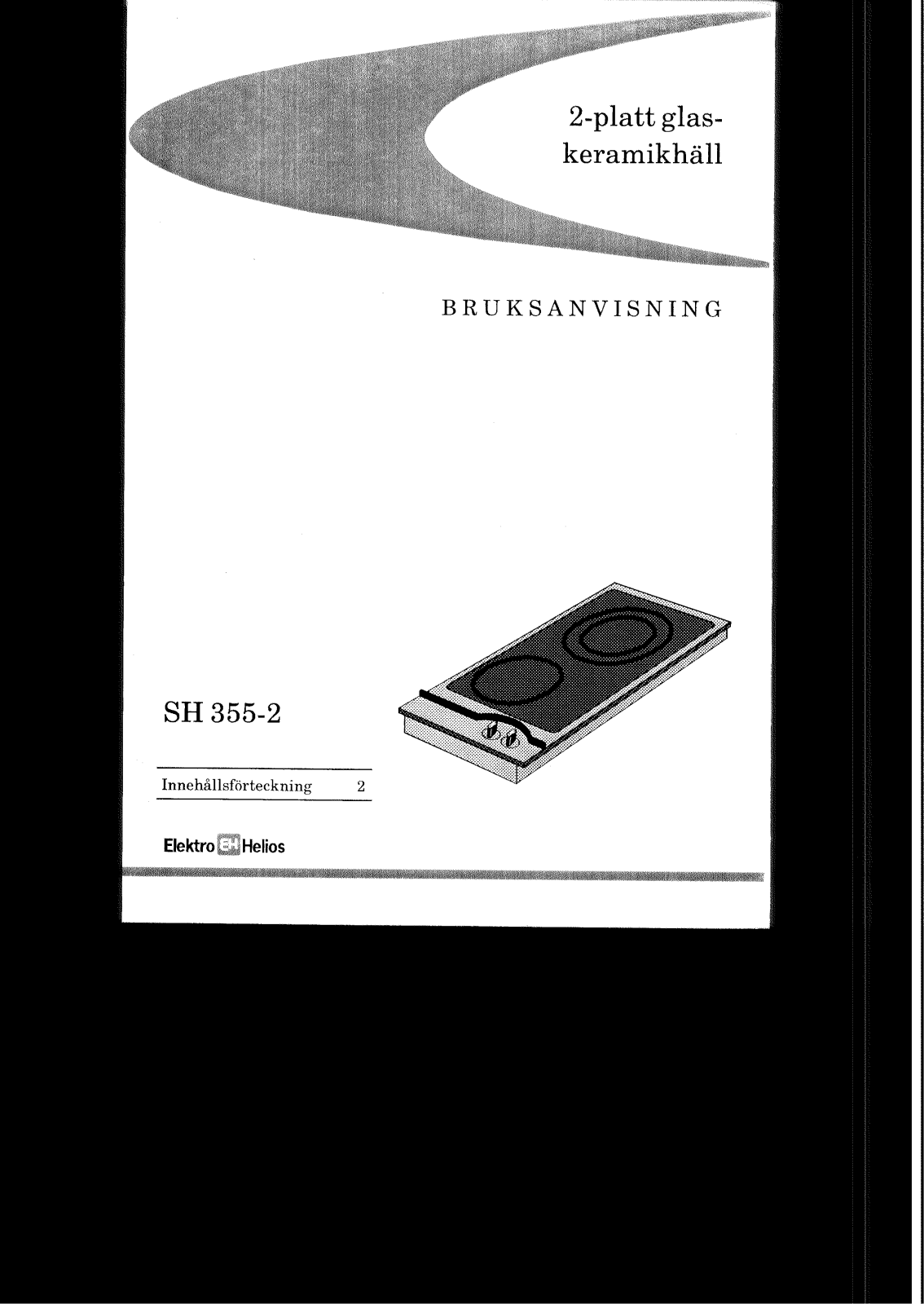 Elektro helios SH355-2 User Manual