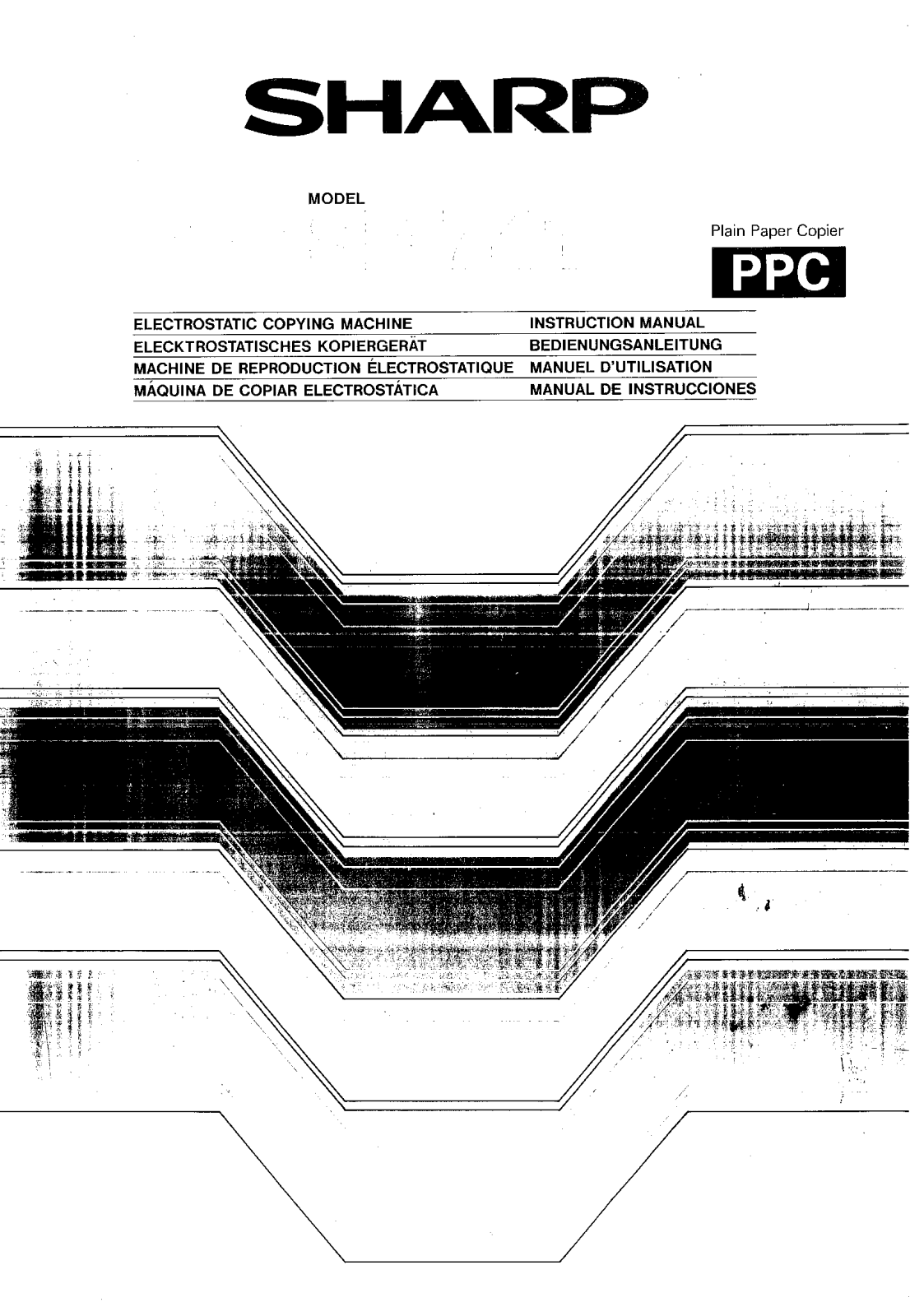 Sharp SF-741 User Manual