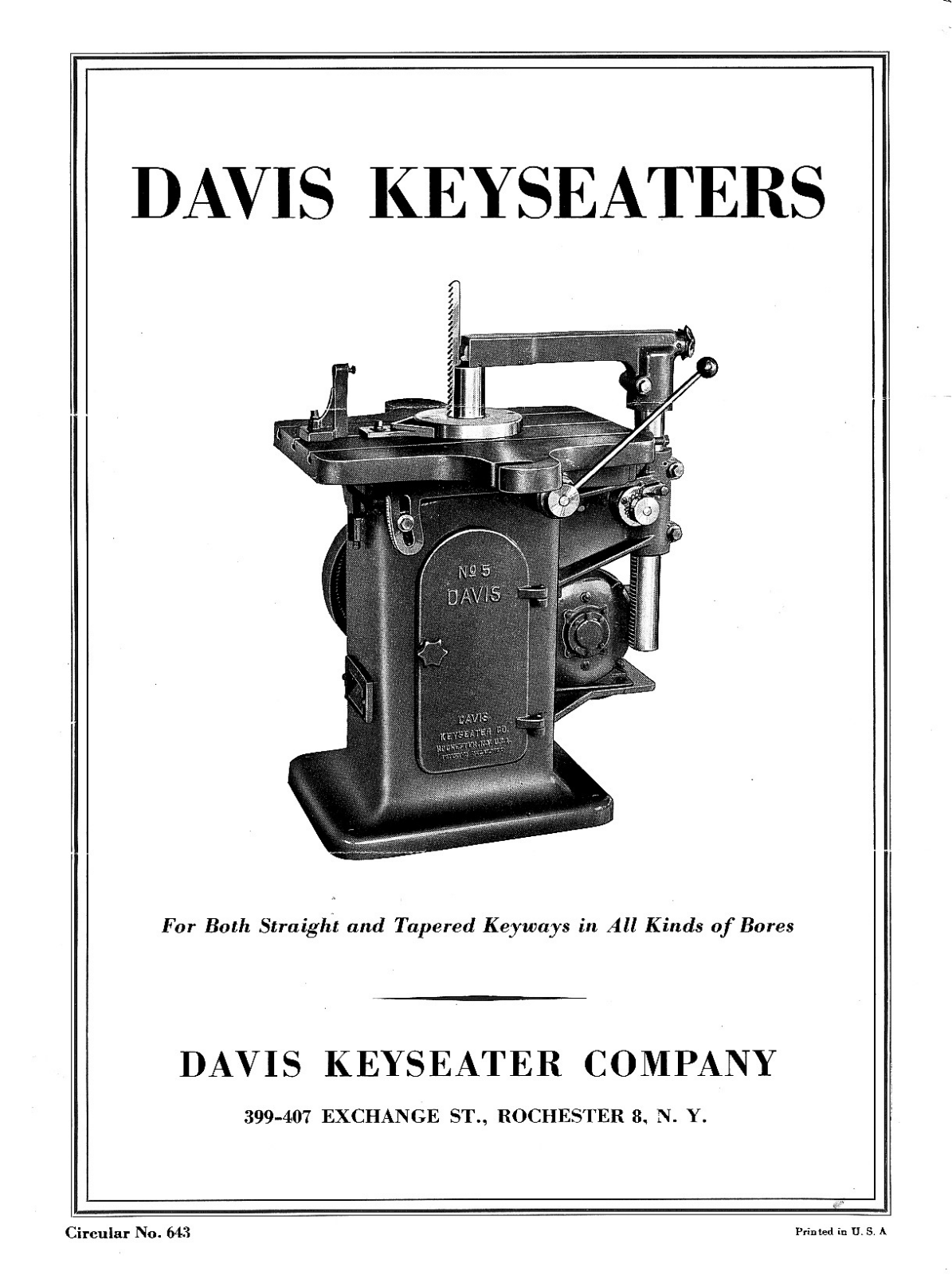 W. P. Davis Davis Keyseaters Other - ManualMachine.com