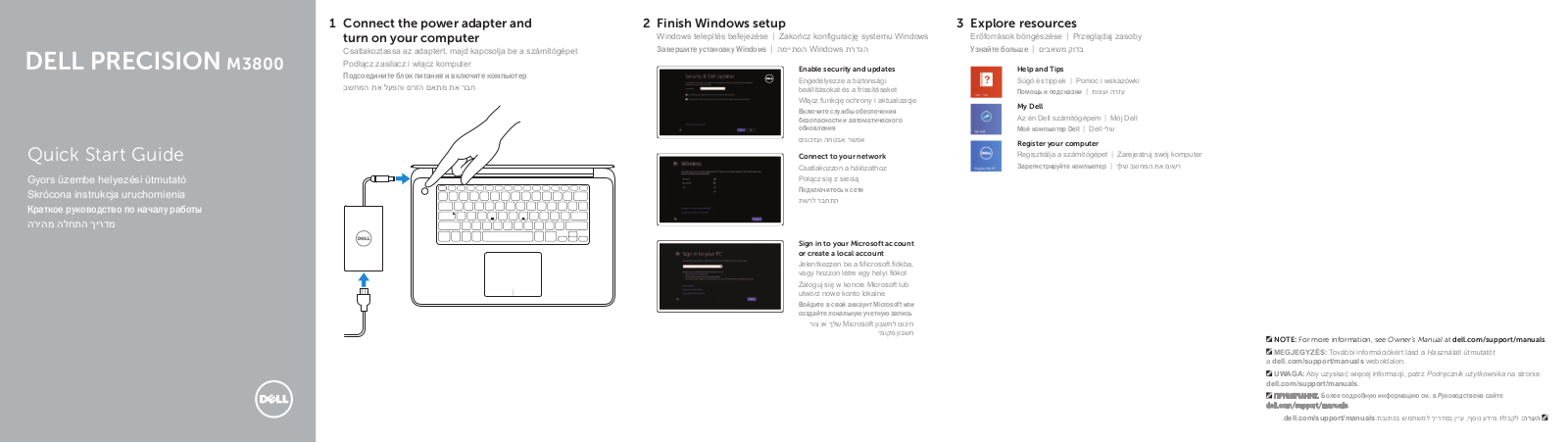 Dell Precision M3800 User Manual