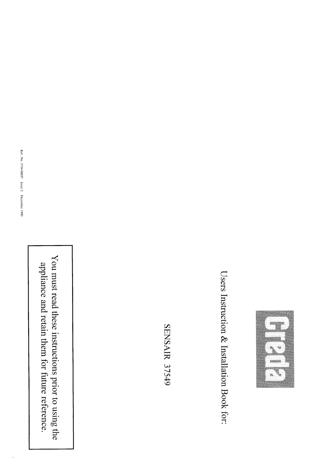 Creda HB37549 User Manual