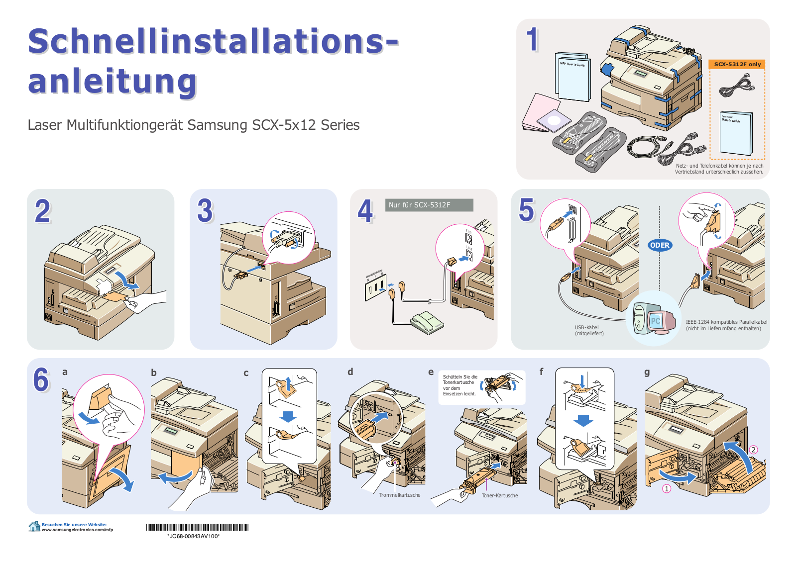 Samsung SCX-5312F, SCX-5112 User Manual