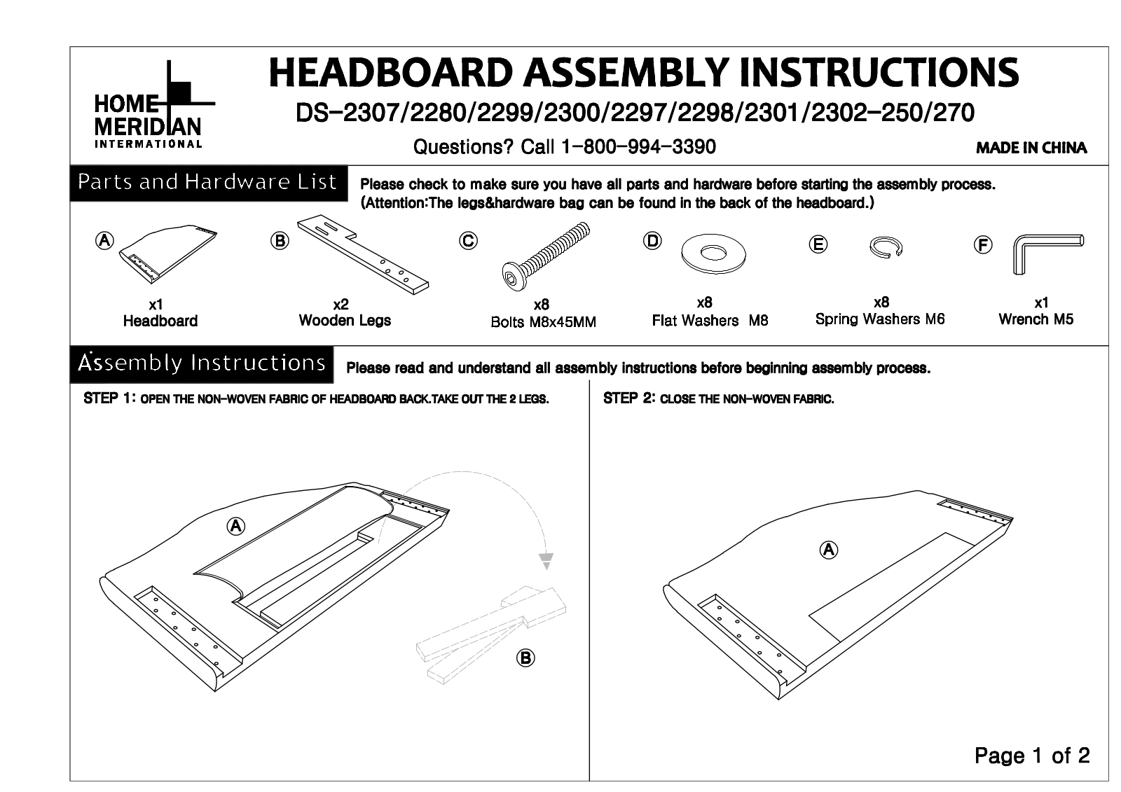 PRI PRIH1309 Installation & Assembly - ManualMachine.com