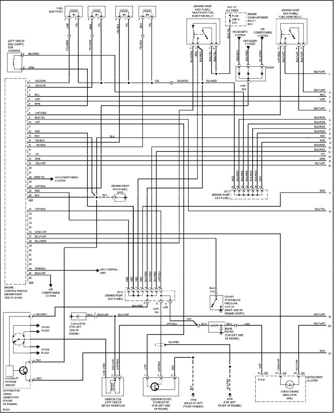 Mitsubishi Montero 1997 Wiring Diagram