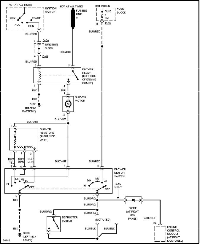 Mitsubishi Montero 1997 Wiring Diagram