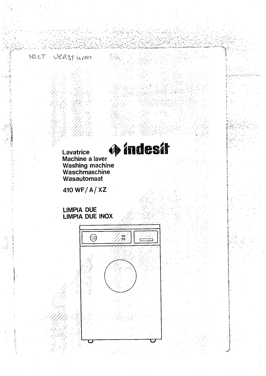 Indesit 410 XZ User Manual