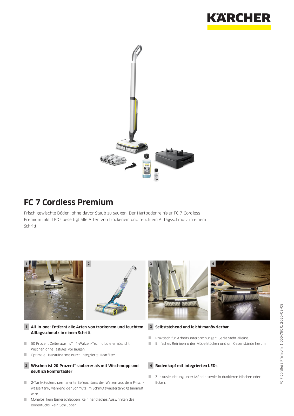 Kärcher FC 7 Cordless Premium User Manual