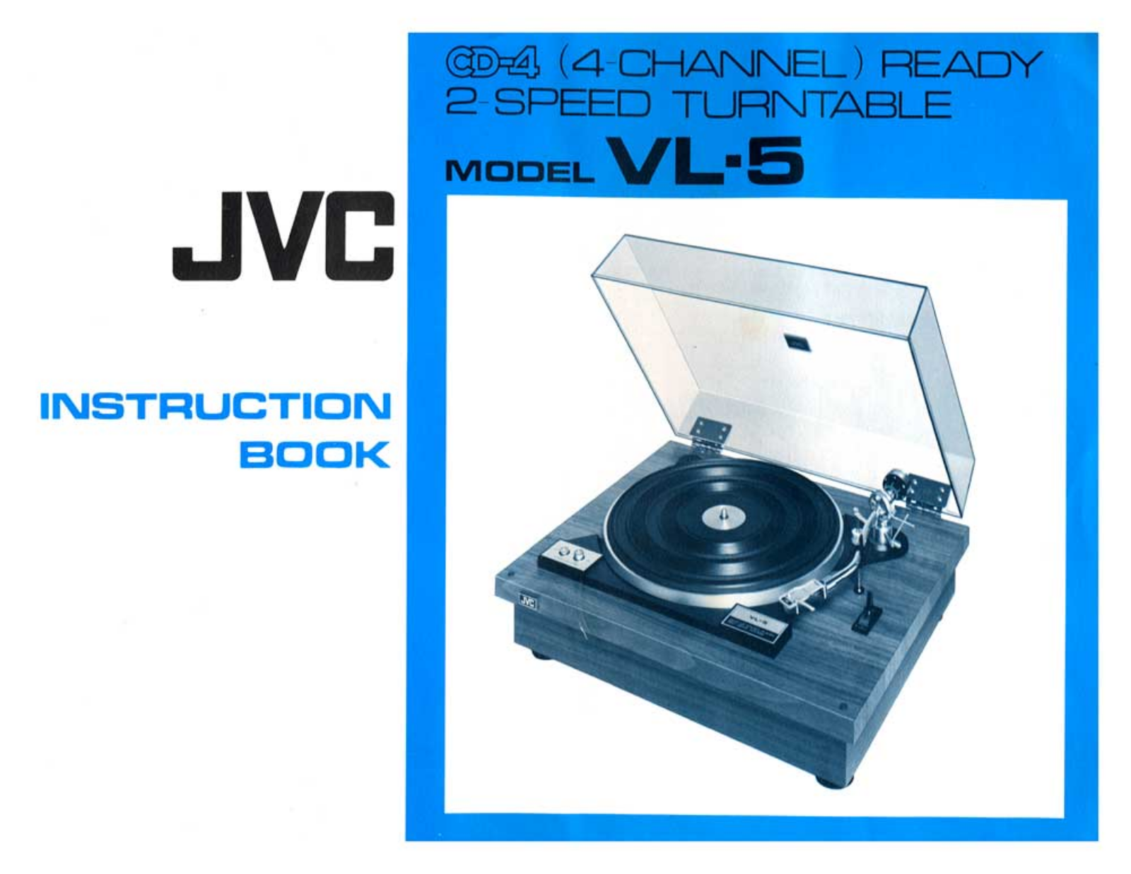 JVC VL-5 Owners manual