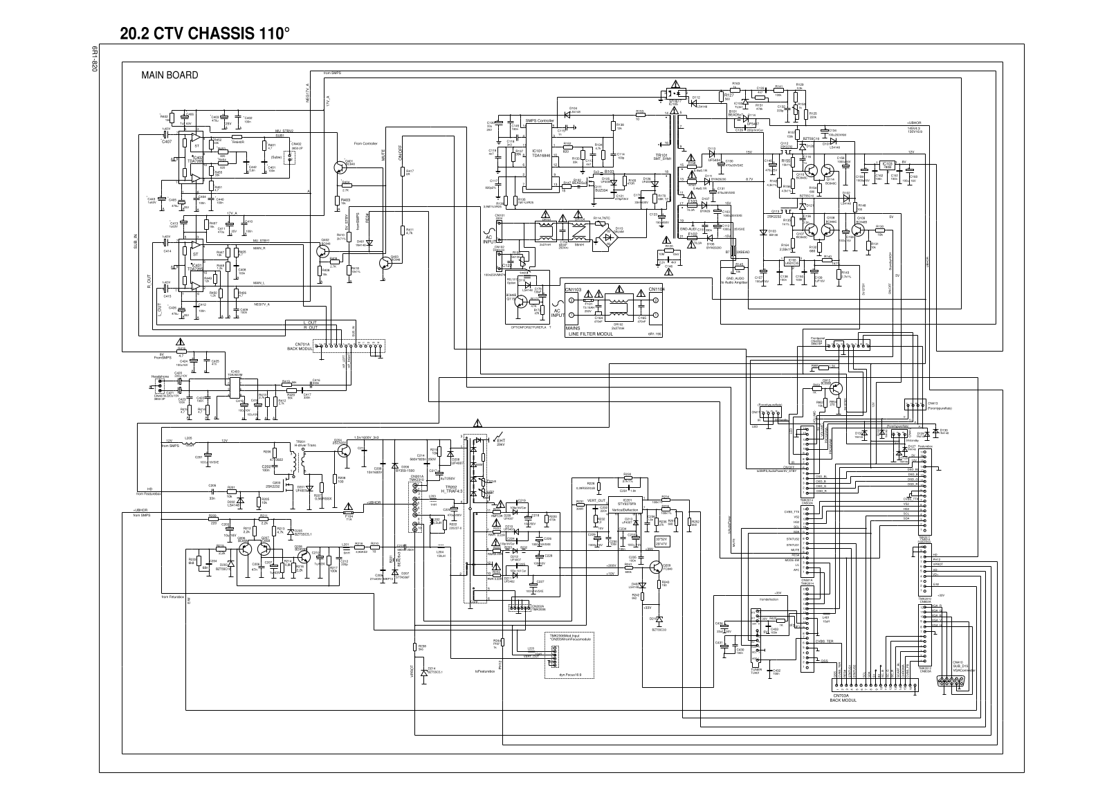 Beko Chassis 20.2 Schematic