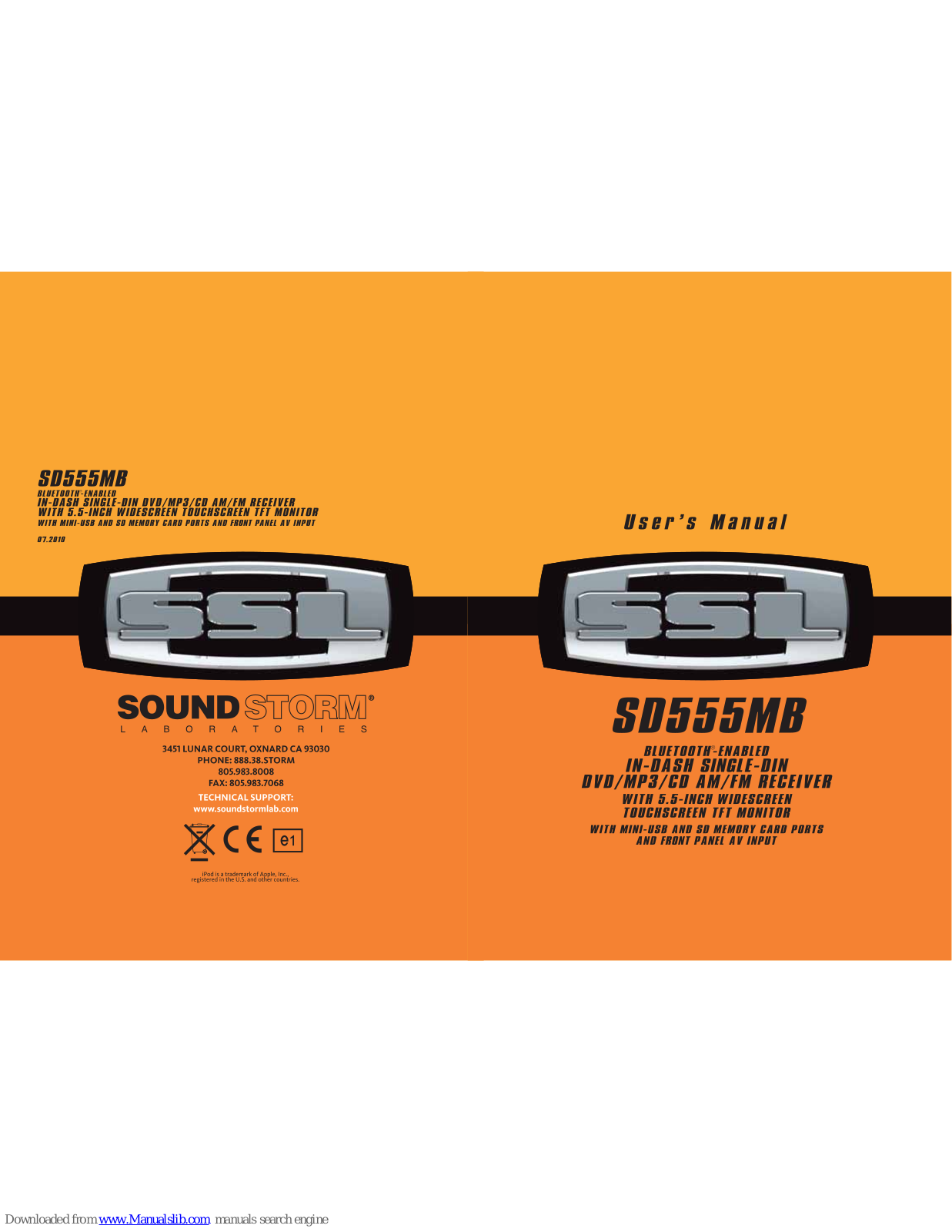 Ssl SD555MB User Manual - ManualMachine.com