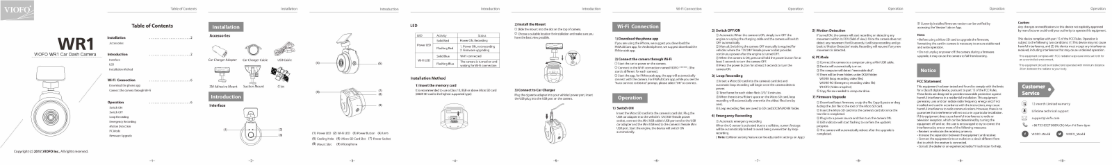 Viofo Technology WR1 User Manual