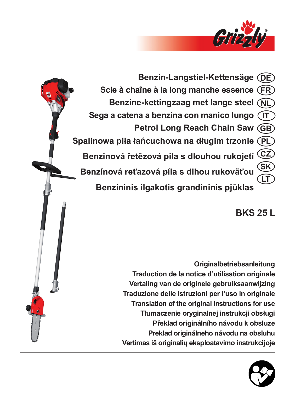 Grizzly BKS 25 L Service Manual