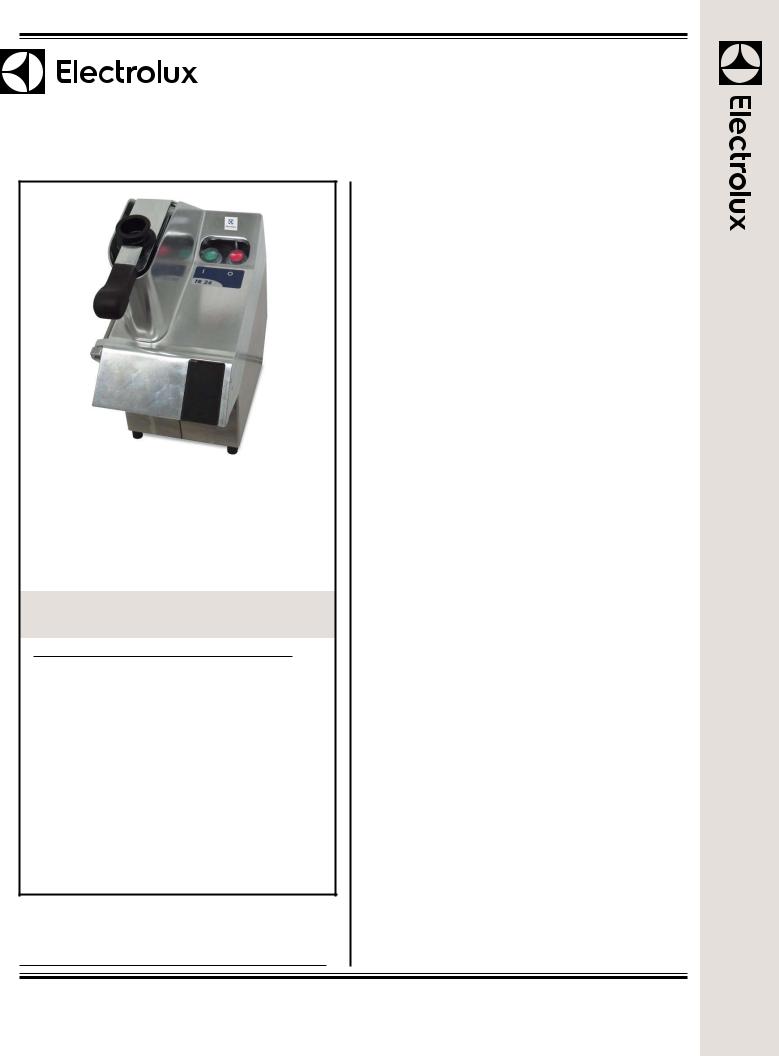 Electrolux TR24SNU User Manual
