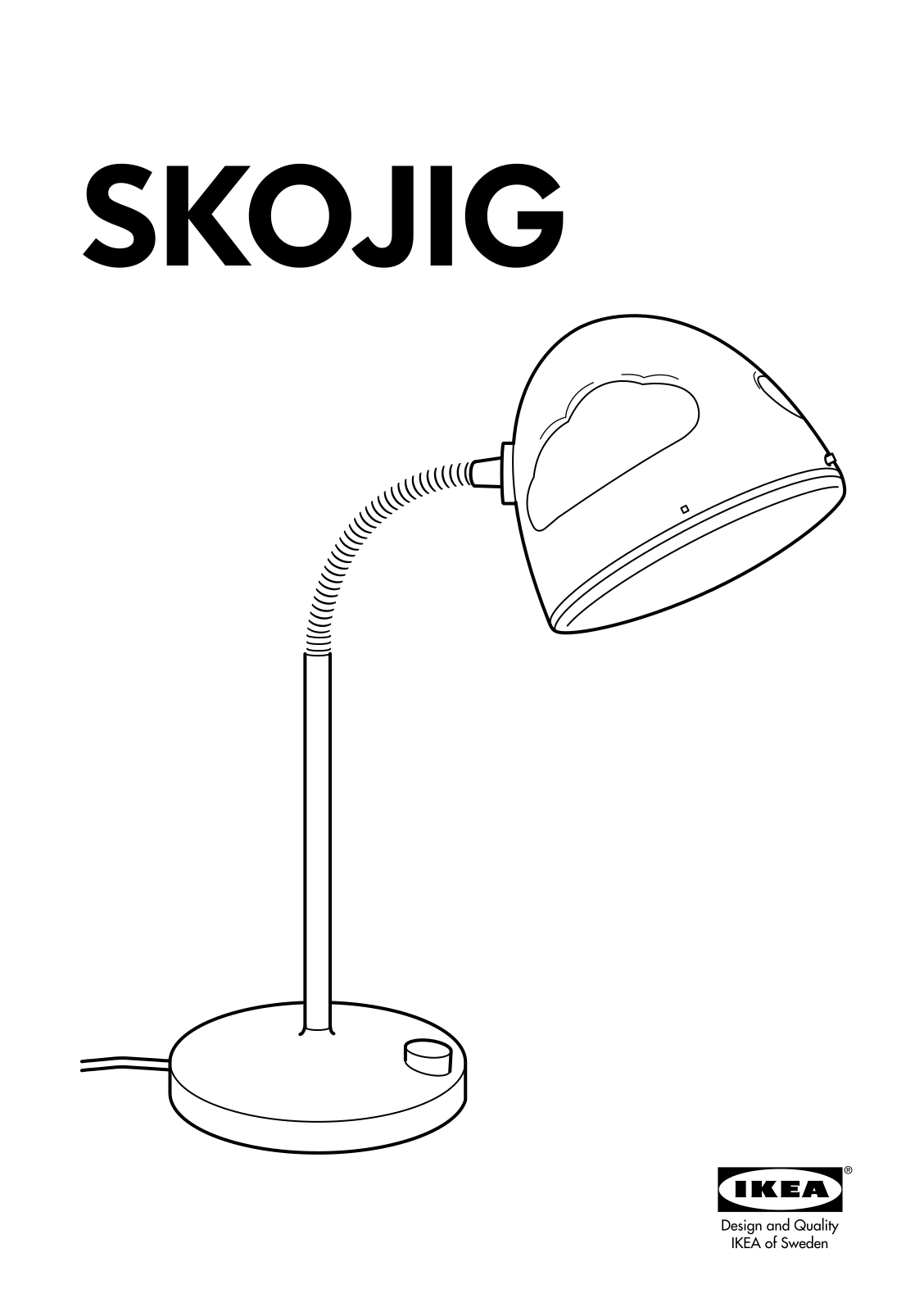 IKEA SKOJIG User Manual