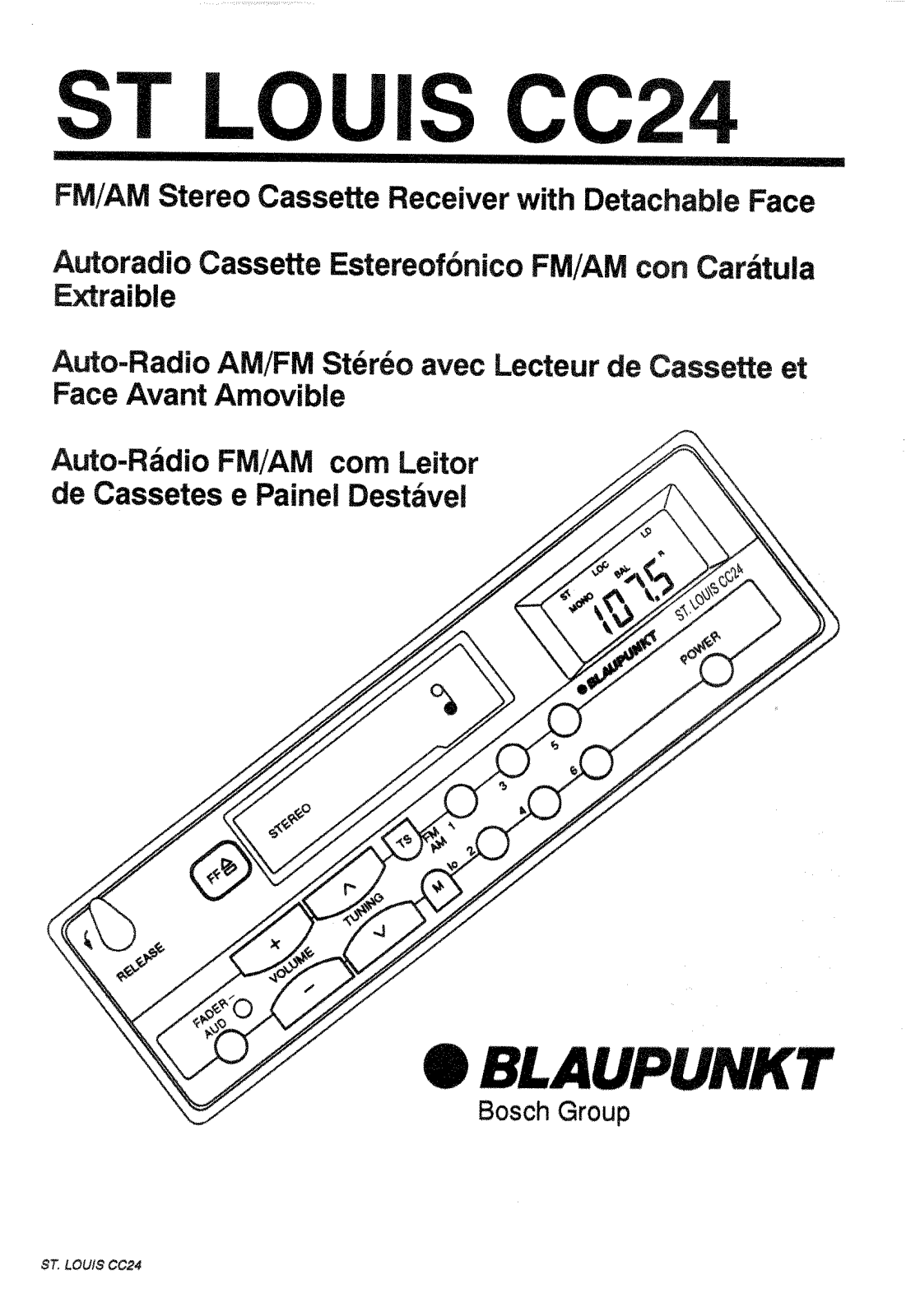 Blaupunkt St-Louis-CC-24 Owners Manual