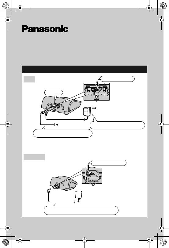 Panasonic KX-TG7202PD, KX-TG7220PD, KX-TG7200PD Quick guide