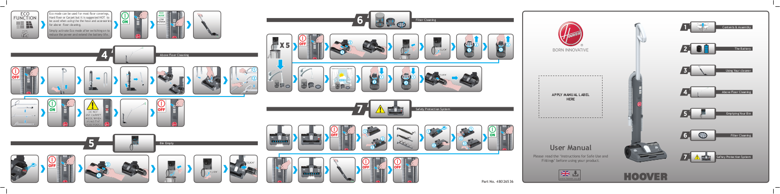 Hoover HFC324U User Manual