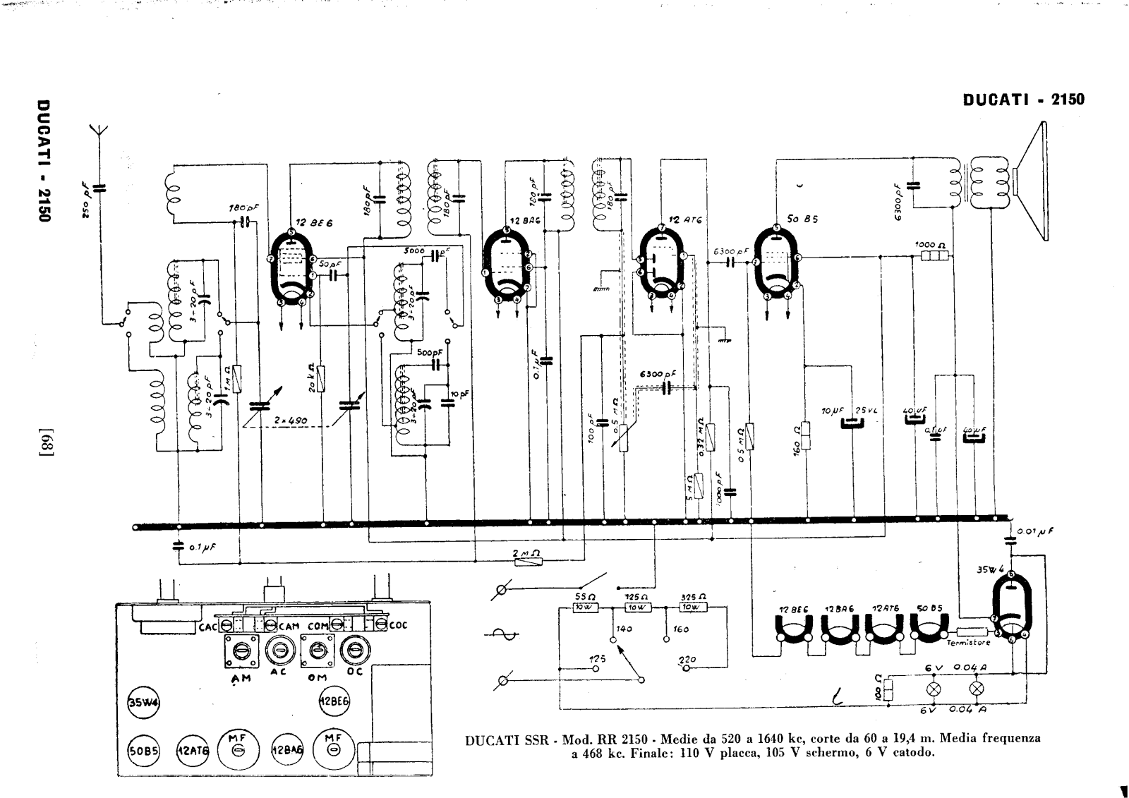 Ducati rr2150 schematic