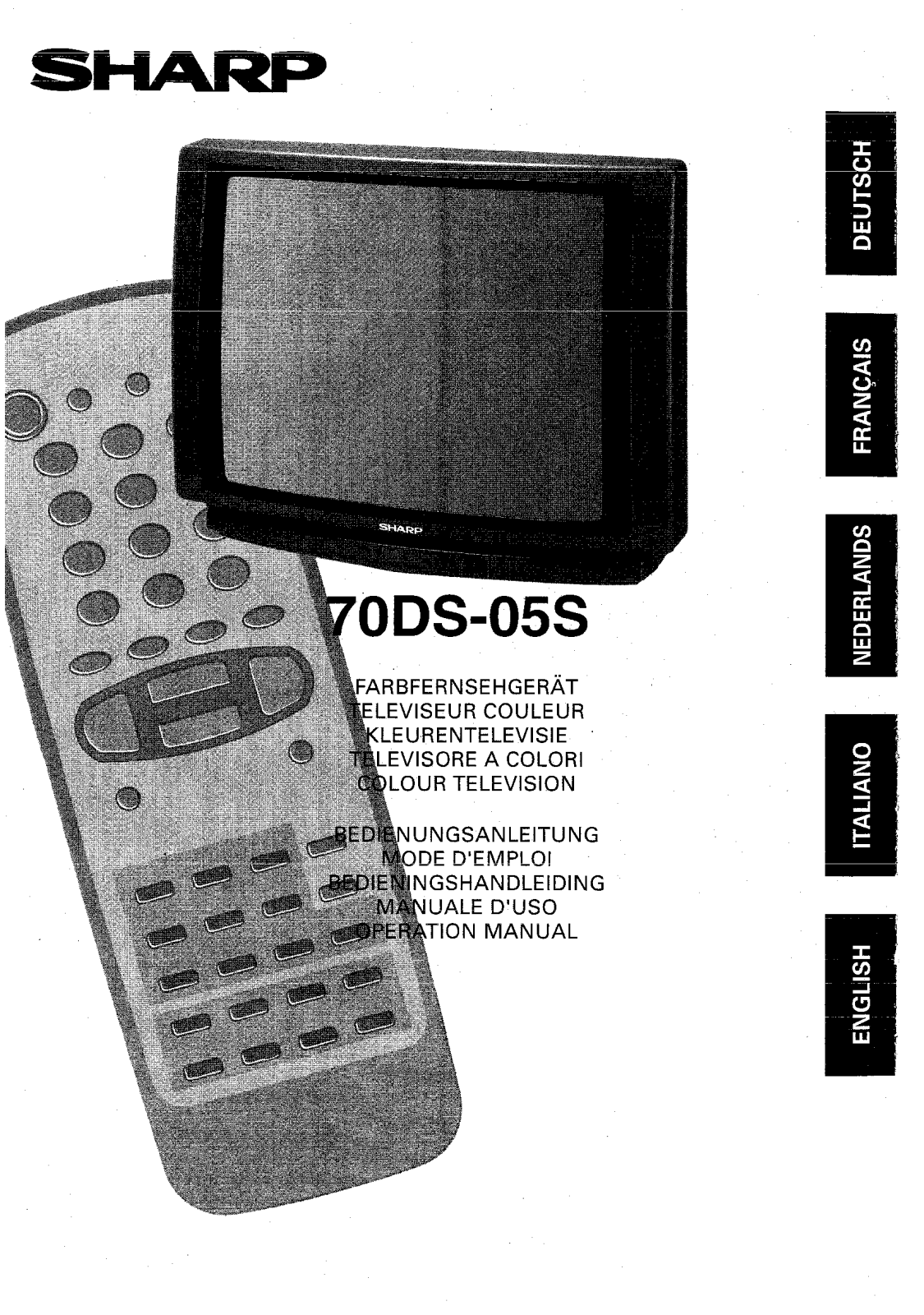 SHARP 70DS-05S User Manual