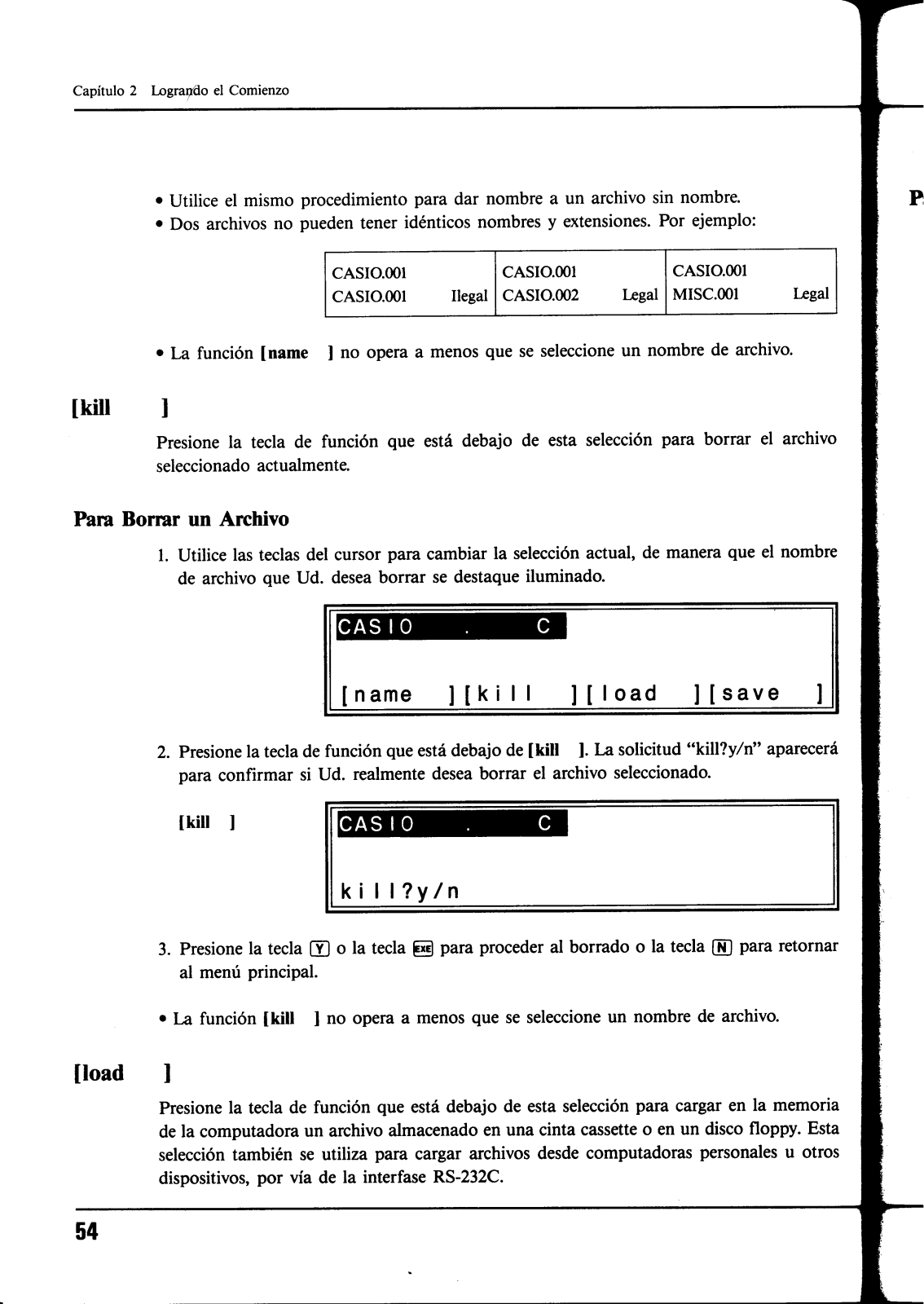 Casio PB-2000C User Manual