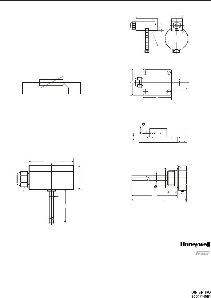 Honeywell TF, ALF, RF, KF DATASHEET