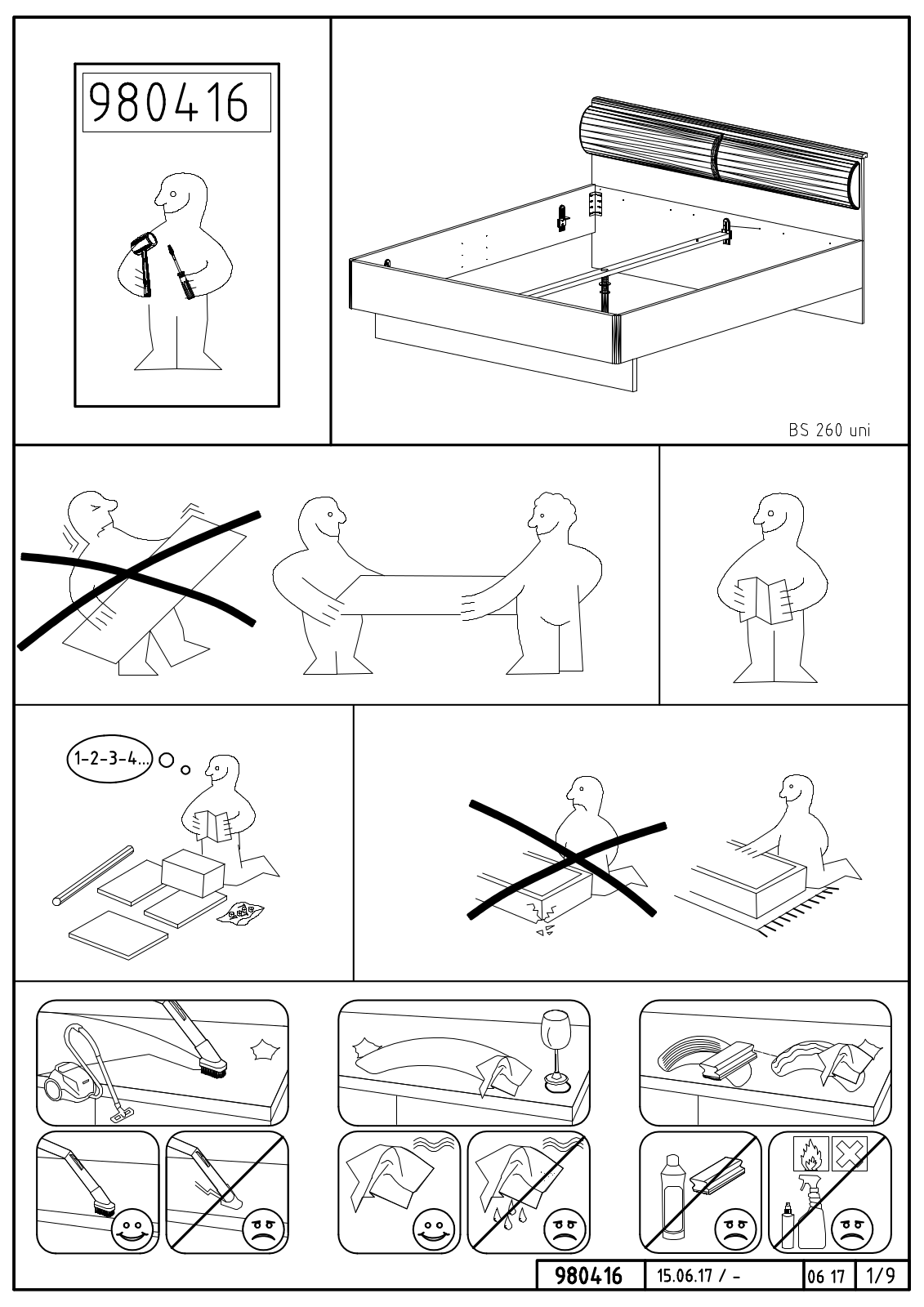 Wimex 980416 Assembly instructions